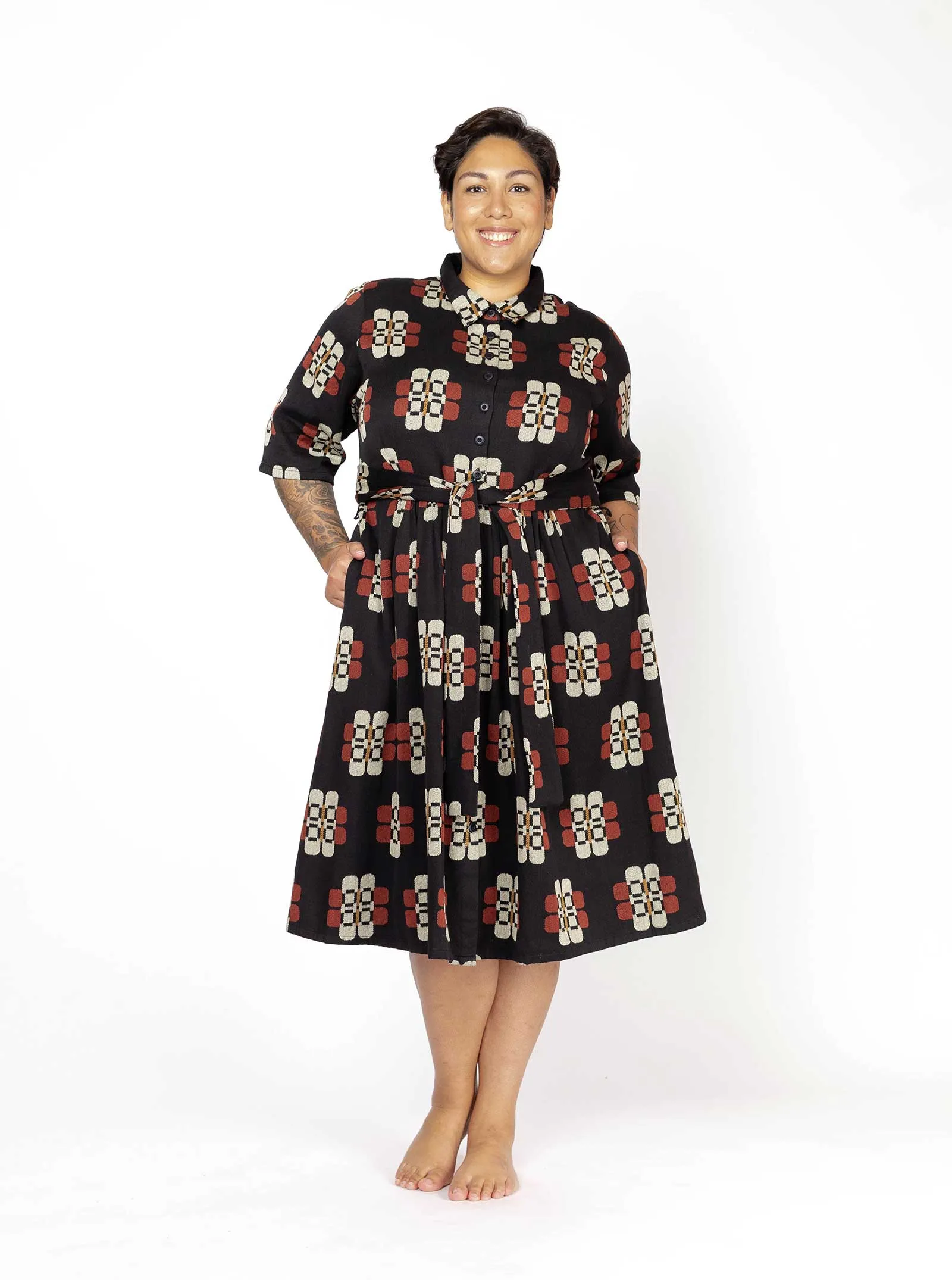 sample sale | coco dress lotus | XXS sold by Ace & Jig product image thumbnail 2