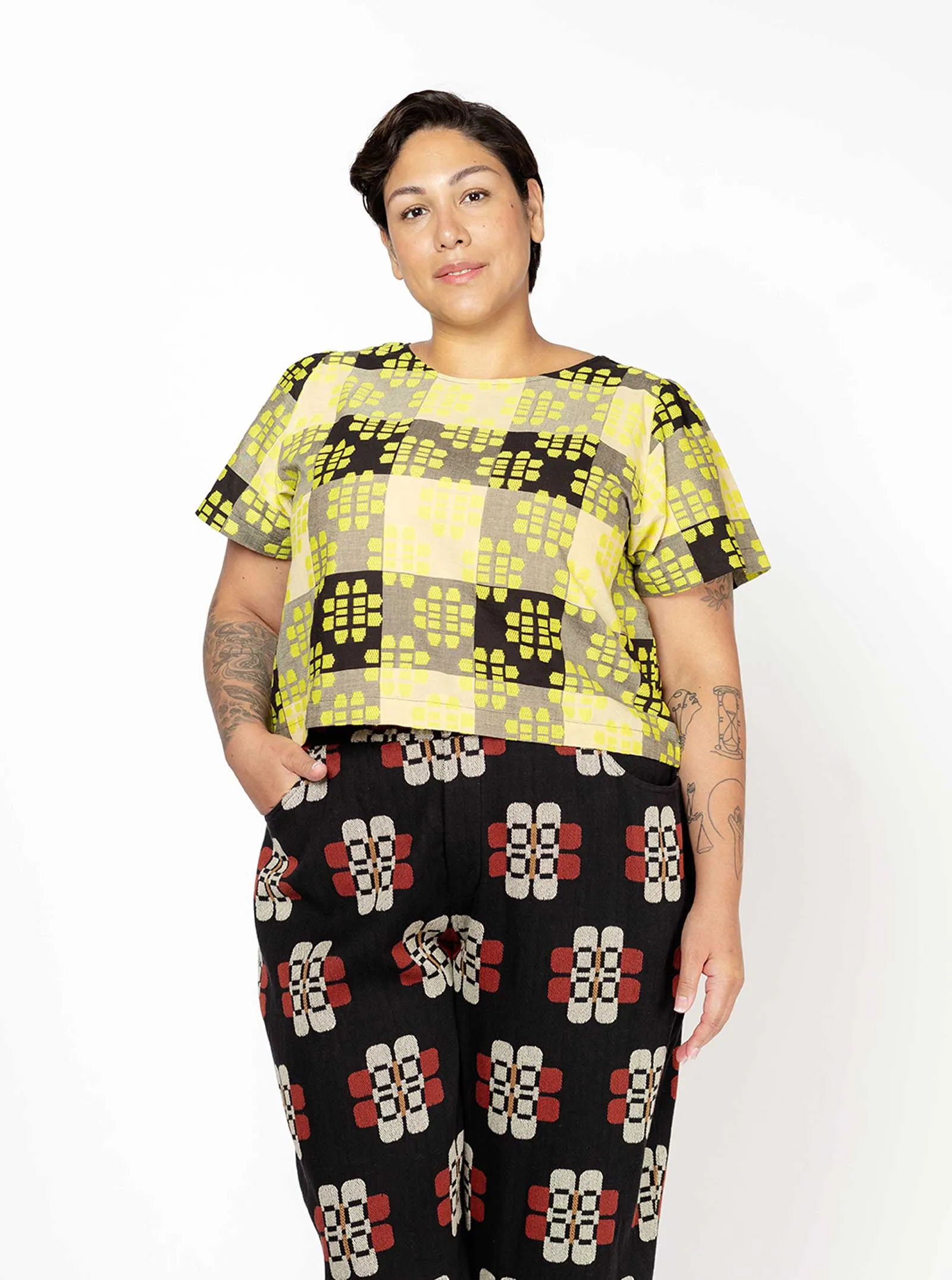 sample sale | louisa top tangle | XS sold by Ace & Jig product image thumbnail 5