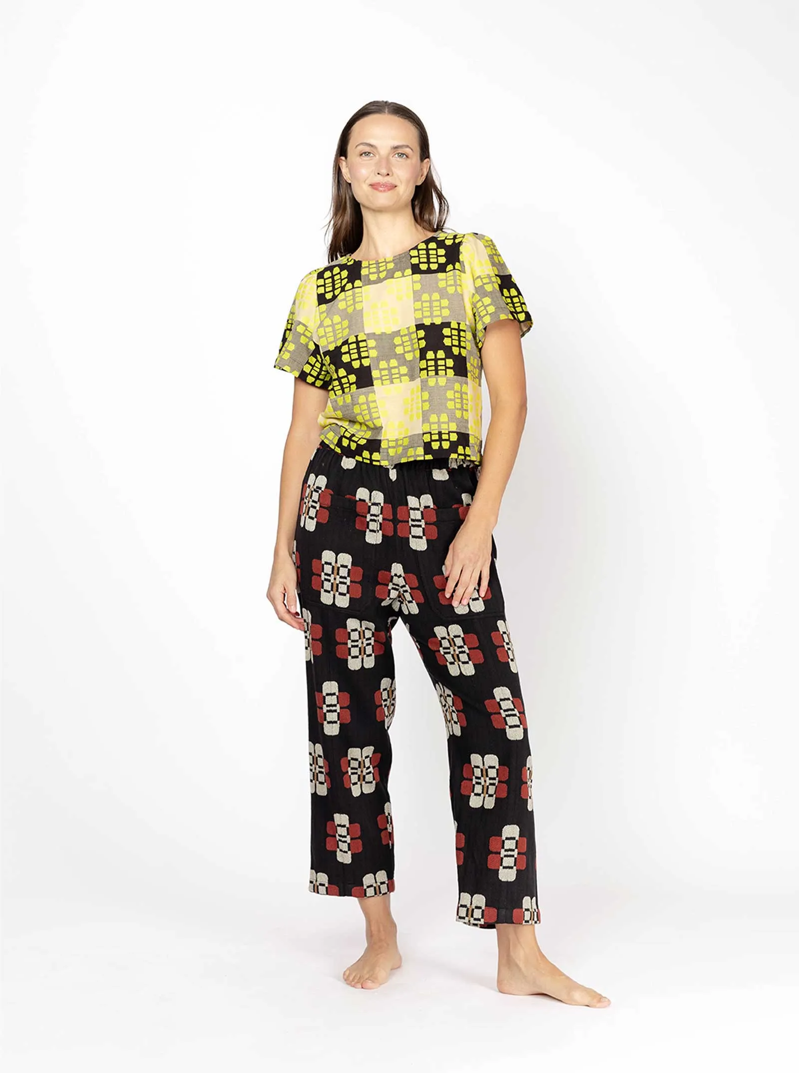 sample sale | louisa top tangle | XS sold by Ace & Jig product image thumbnail 2