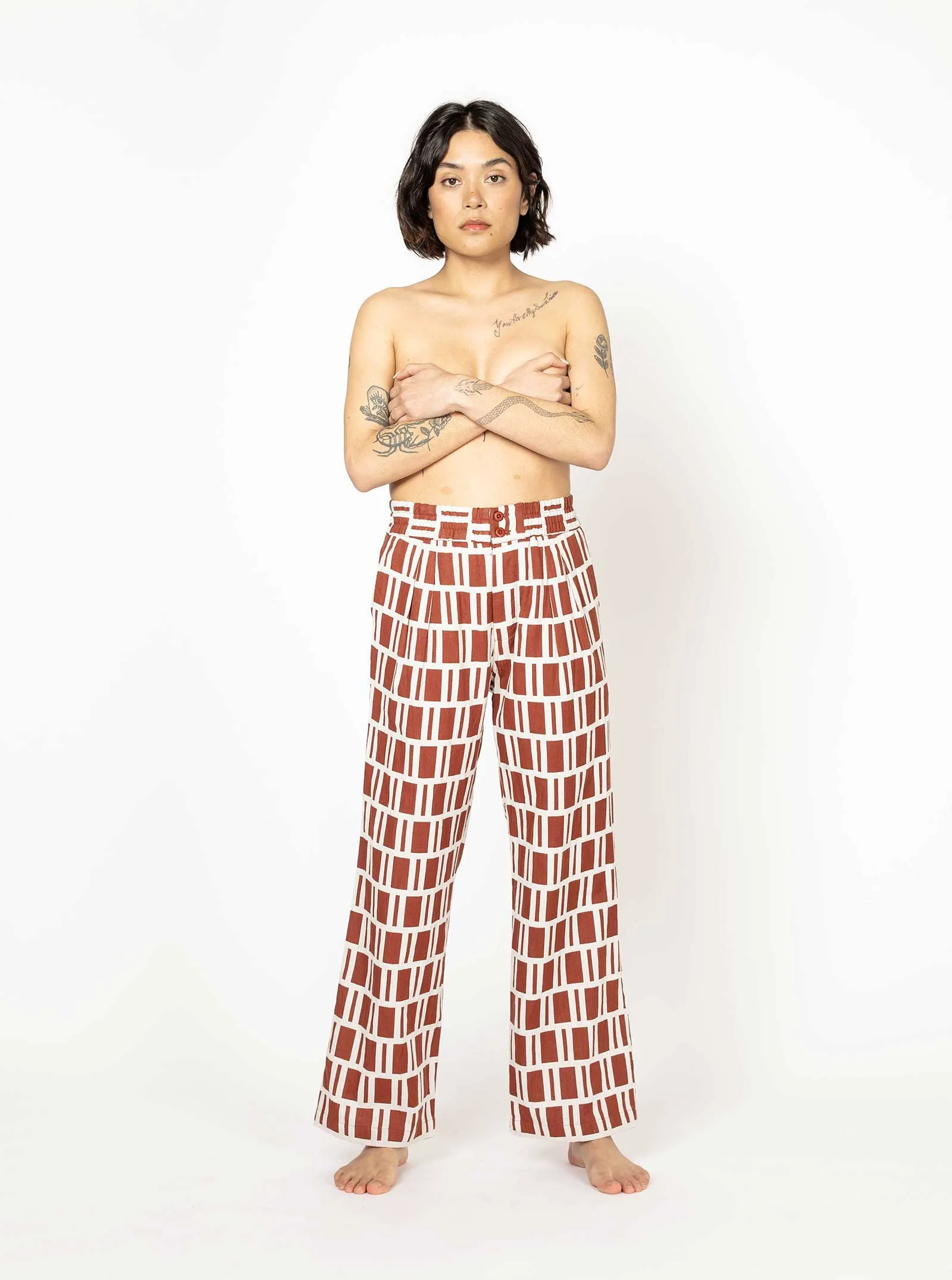 sample sale | eva trouser hop | XS & S sold by Ace & Jig product image thumbnail 4