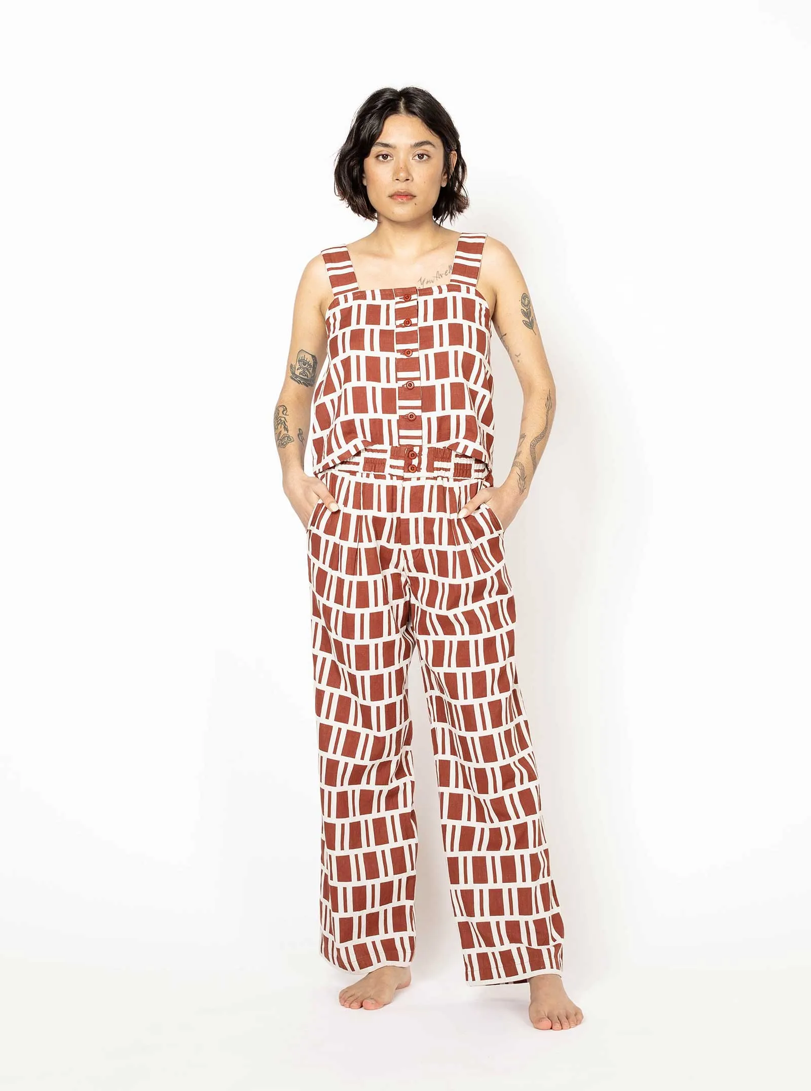 sample sale | eva trouser hop | XS & S sold by Ace & Jig product image thumbnail 2