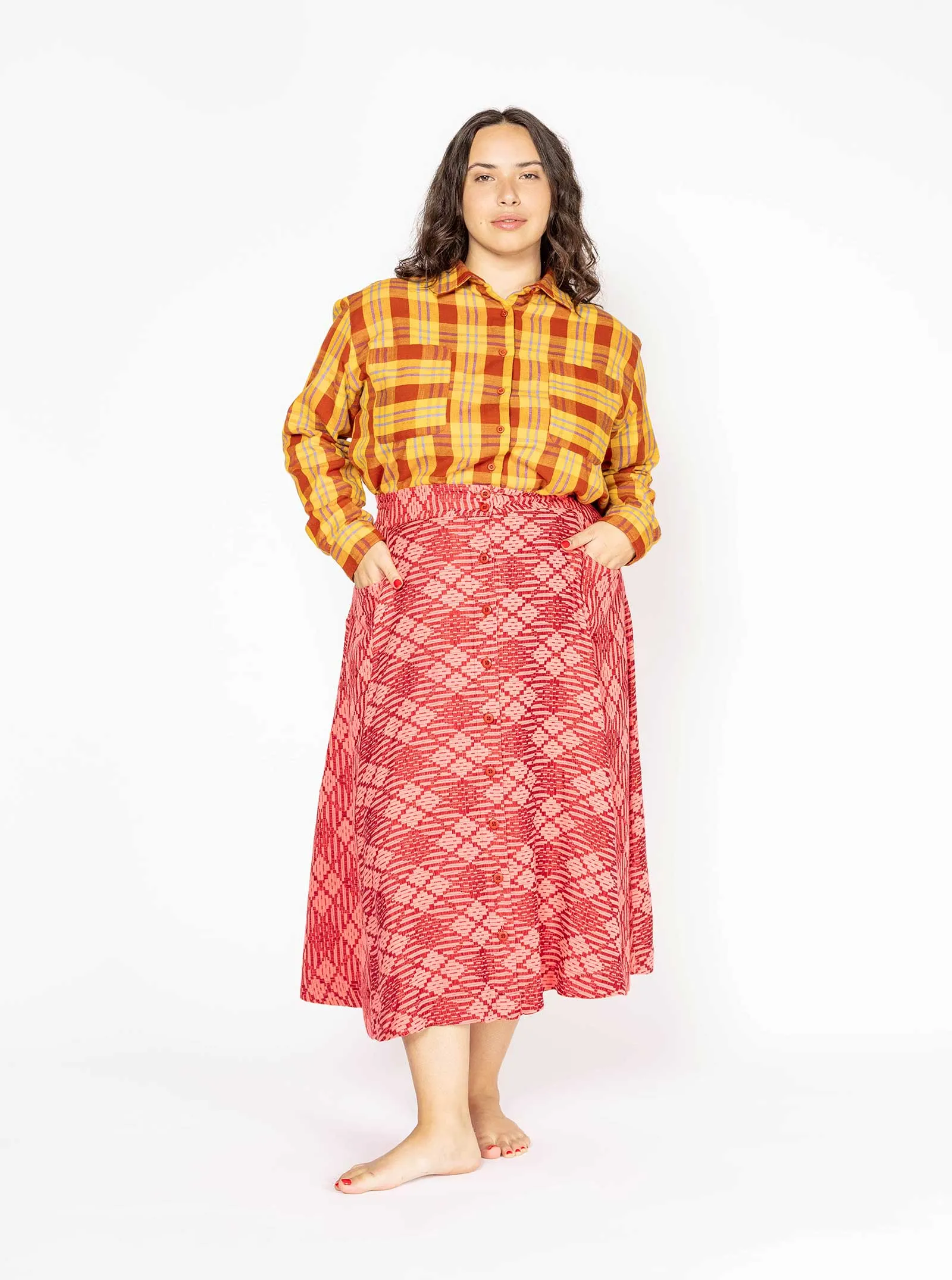 sample sale | gertie skirt novice | XXS-S sold by Ace & Jig product image thumbnail 3
