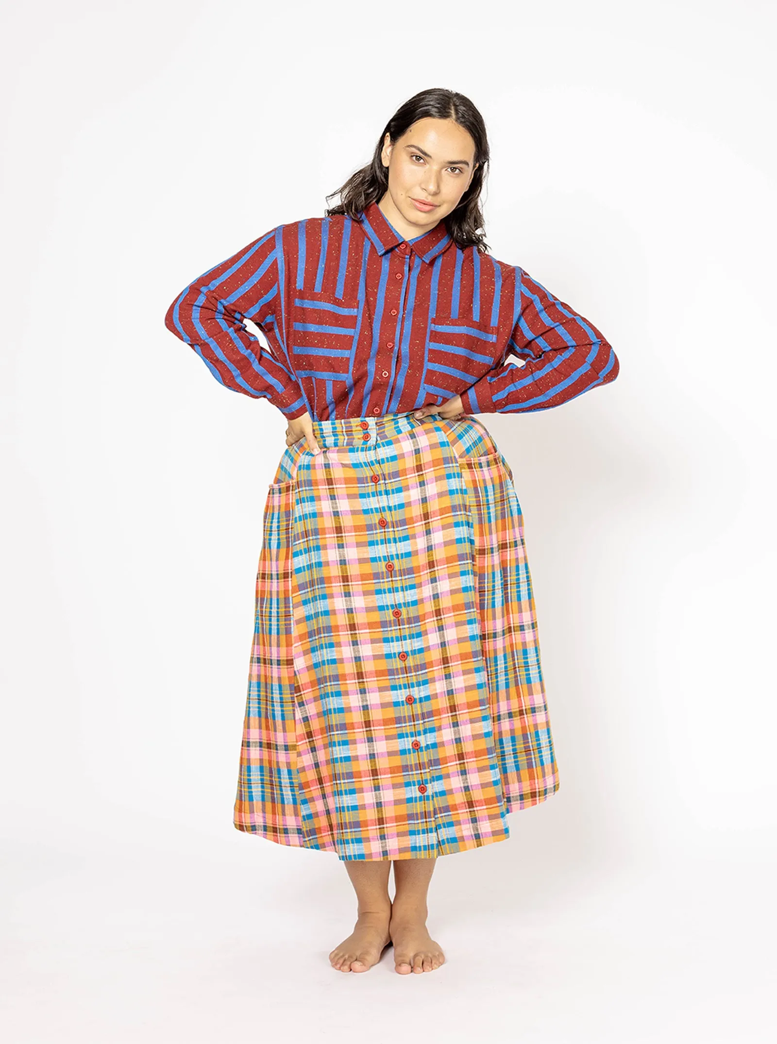 sample sale | gertie skirt freshman | S sold by Ace & Jig product image thumbnail 2