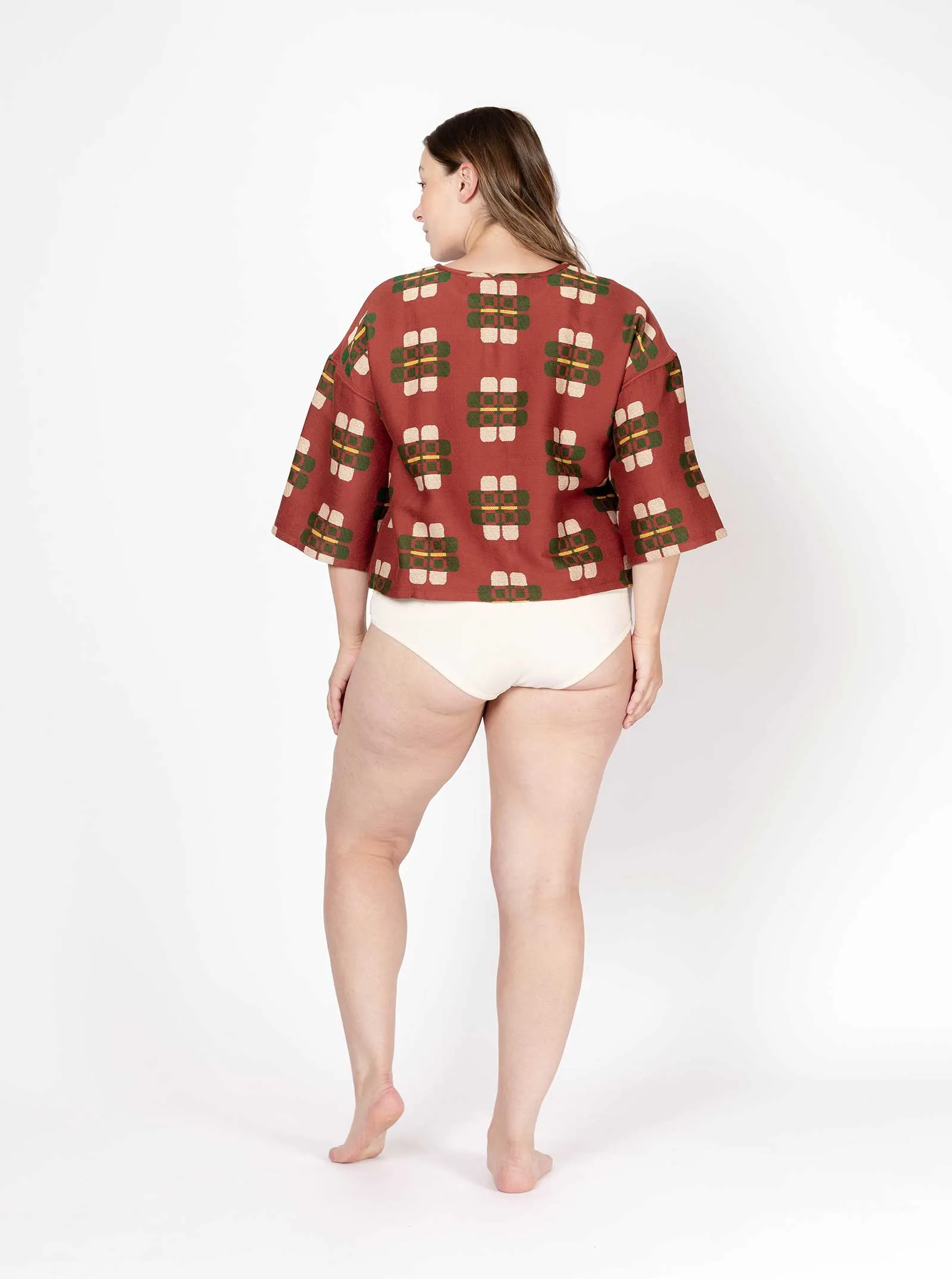 sample sale | nova top dahlia | XXS sold by Ace & Jig product image thumbnail 5