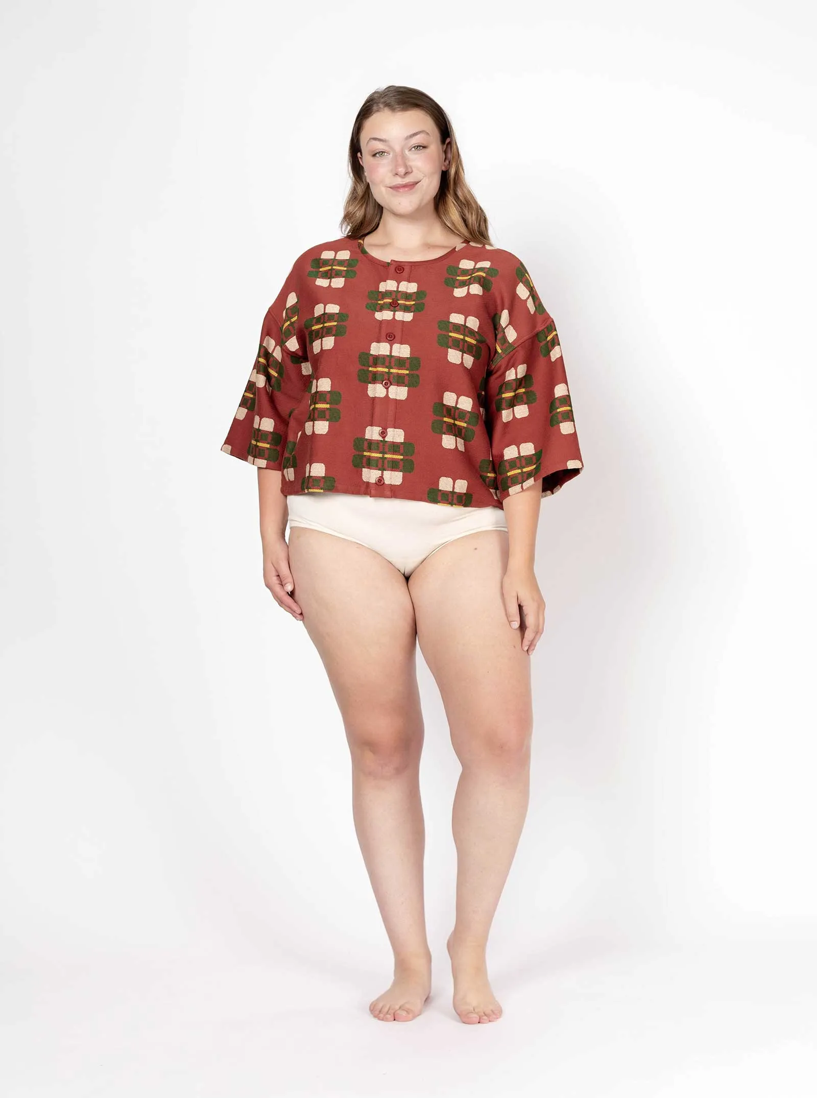 sample sale | nova top dahlia | XXS sold by Ace & Jig product image thumbnail 4