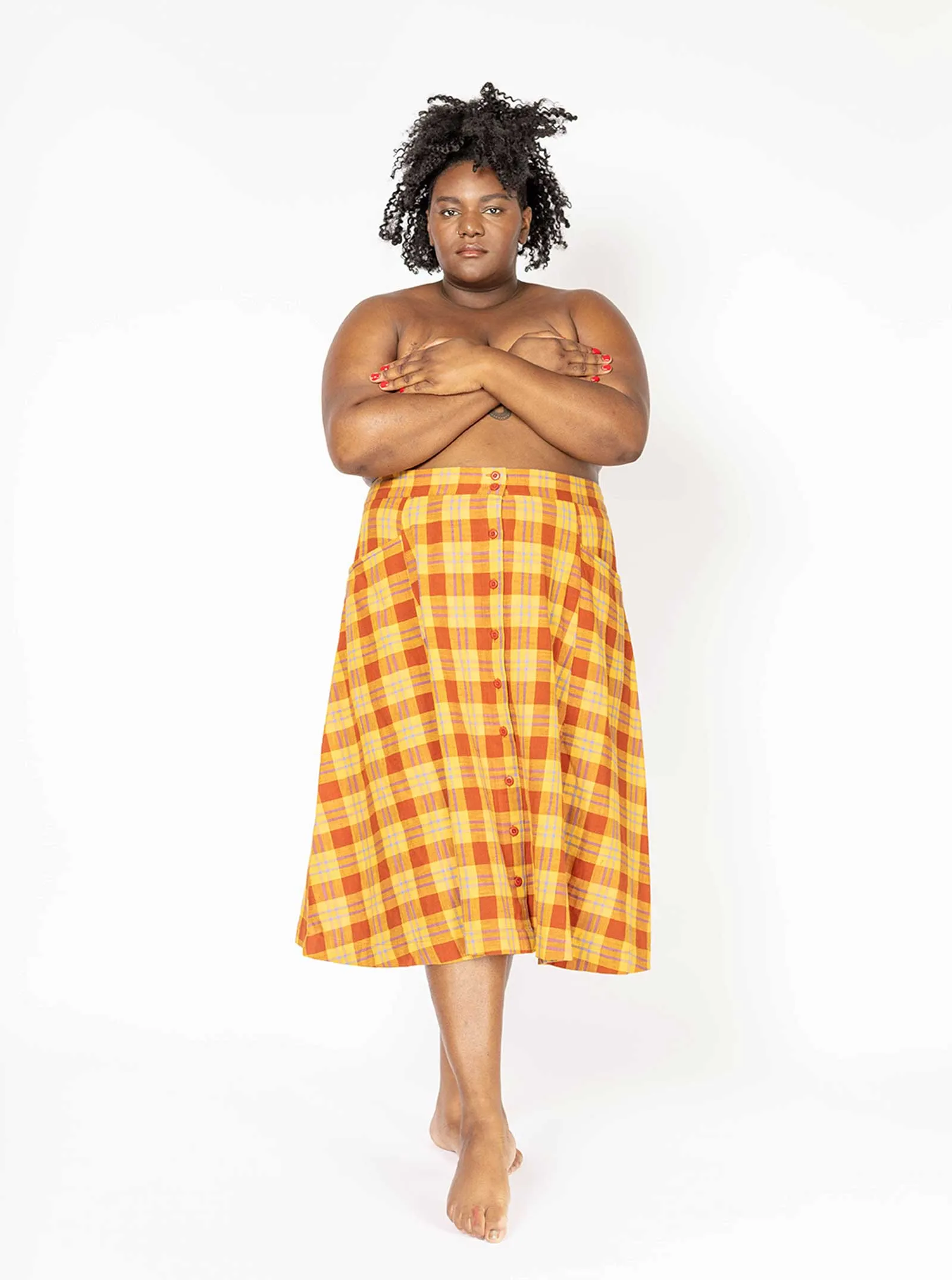 sample sale | gertie skirt sophomore | S sold by Ace & Jig product image thumbnail 3