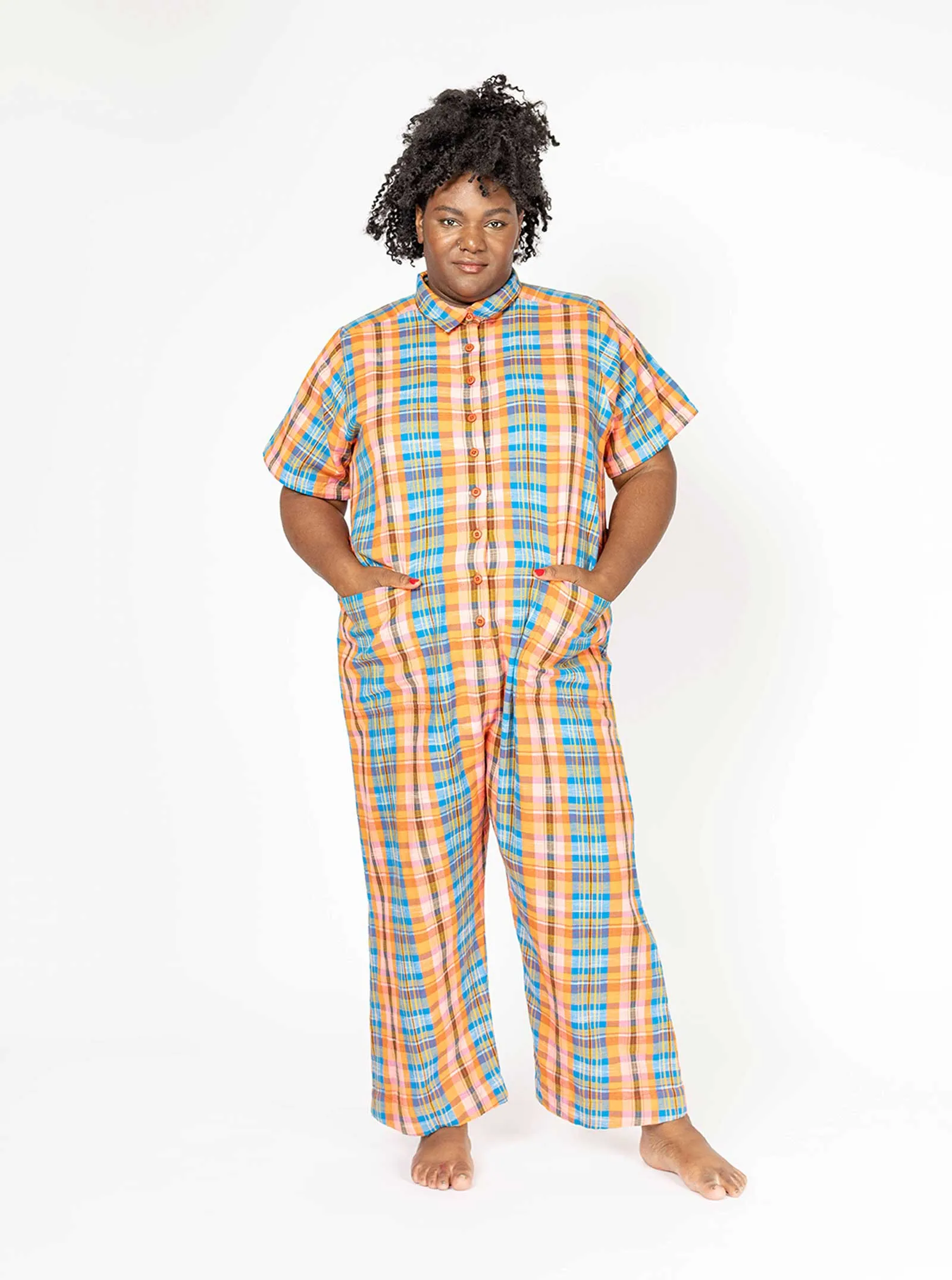 sample sale | ernie jumpsuit freshman | XXS-M sold by Ace & Jig product image thumbnail 2