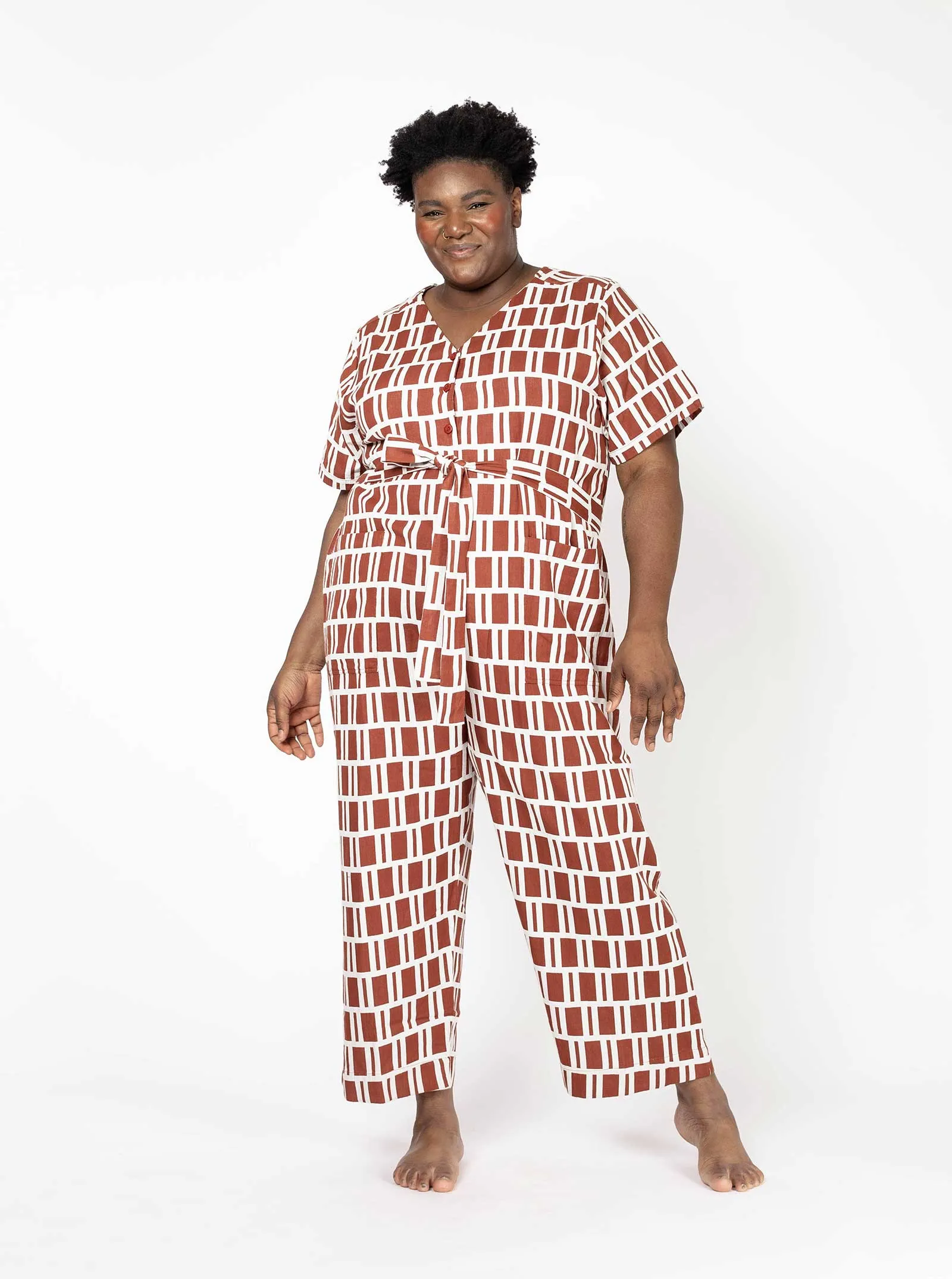 sample sale | lucky jumpsuit hop | XXS-3X sold by Ace & Jig product image thumbnail 2