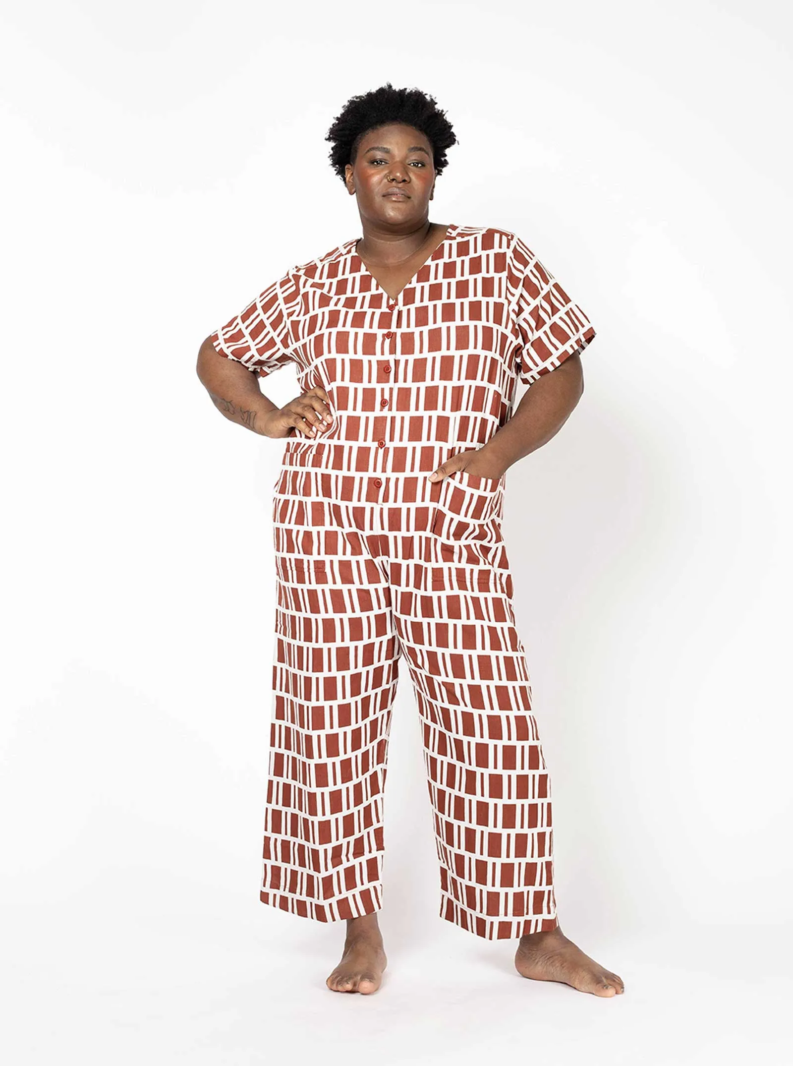 sample sale | lucky jumpsuit hop | XXS-3X sold by Ace & Jig product image thumbnail 4