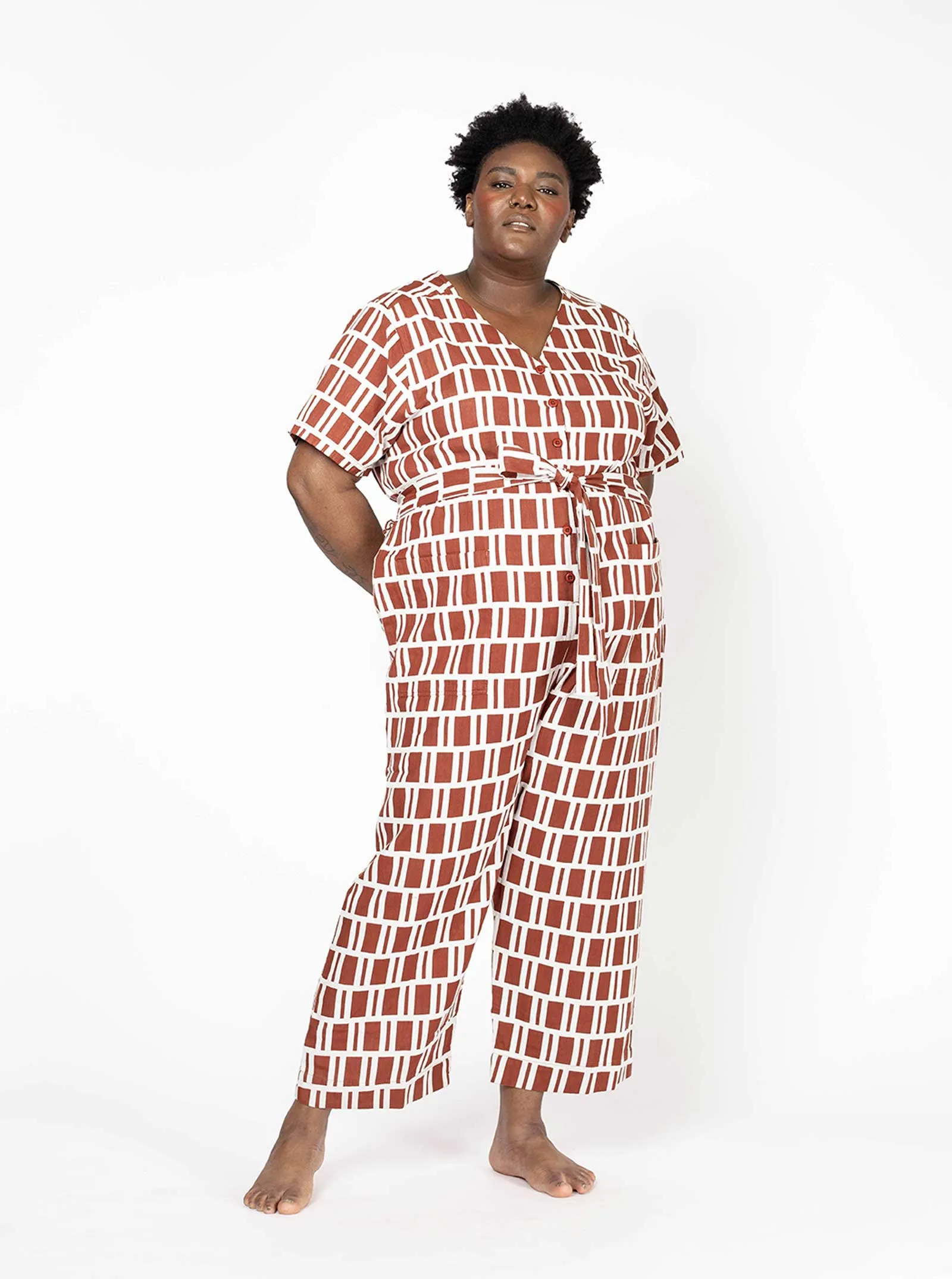 sample sale | lucky jumpsuit hop | XXS-3X sold by Ace & Jig product image thumbnail 3