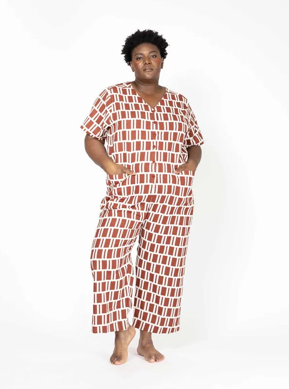 sample sale | lucky jumpsuit hop | XXS-3X sold by Ace & Jig