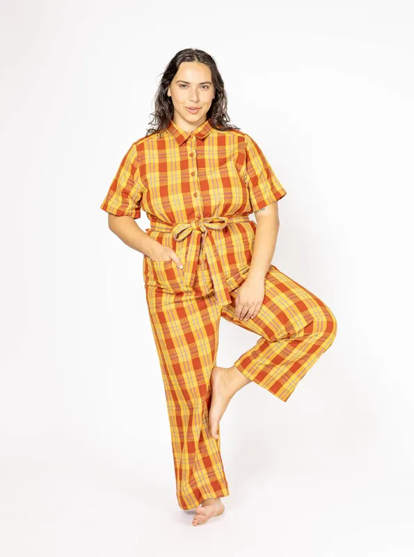 sample sale | ernie jumpsuit sophomore | XXS-4X sold by Ace & Jig
