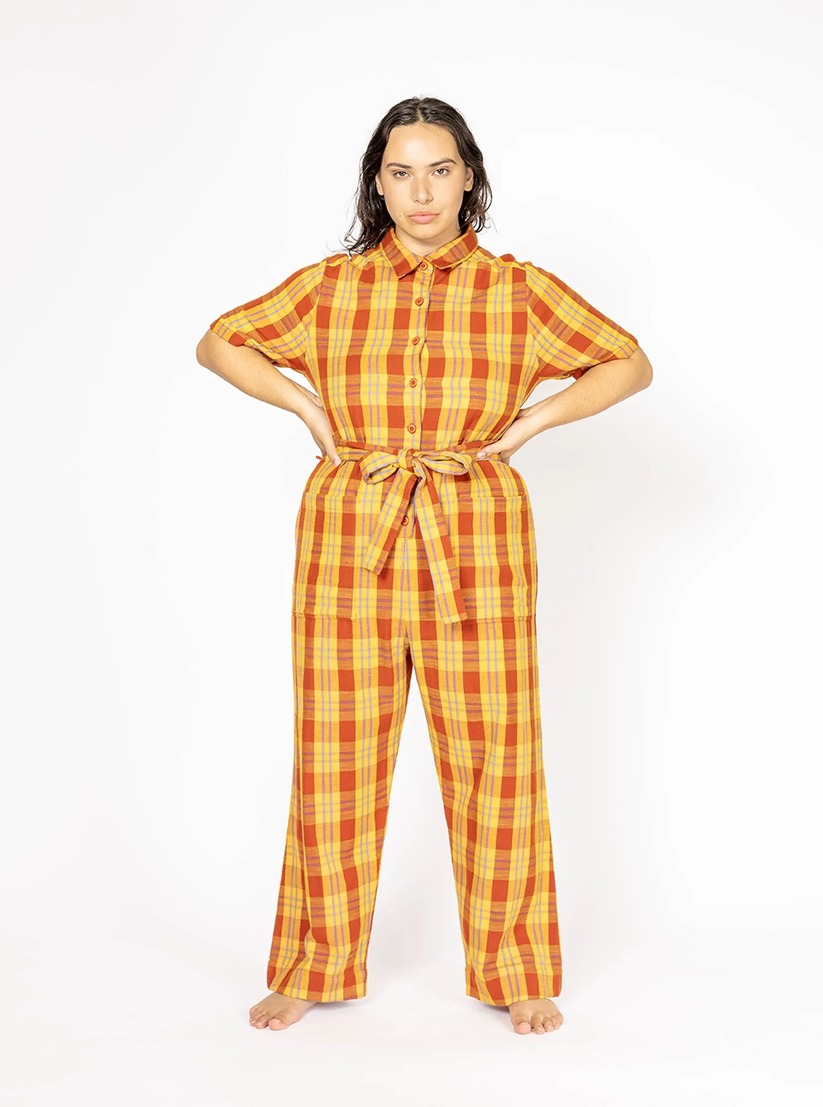 sample sale | ernie jumpsuit sophomore | XXS-4X sold by Ace & Jig product image thumbnail 3