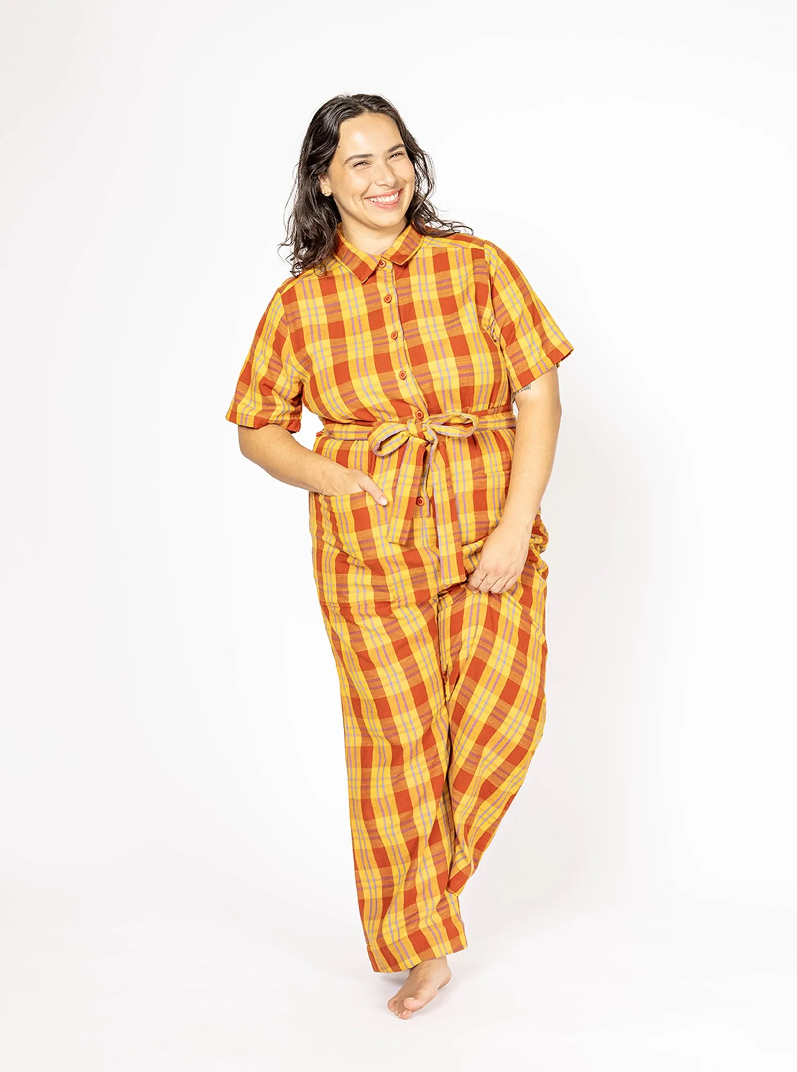 sample sale | ernie jumpsuit sophomore | XXS-4X sold by Ace & Jig product image thumbnail 4