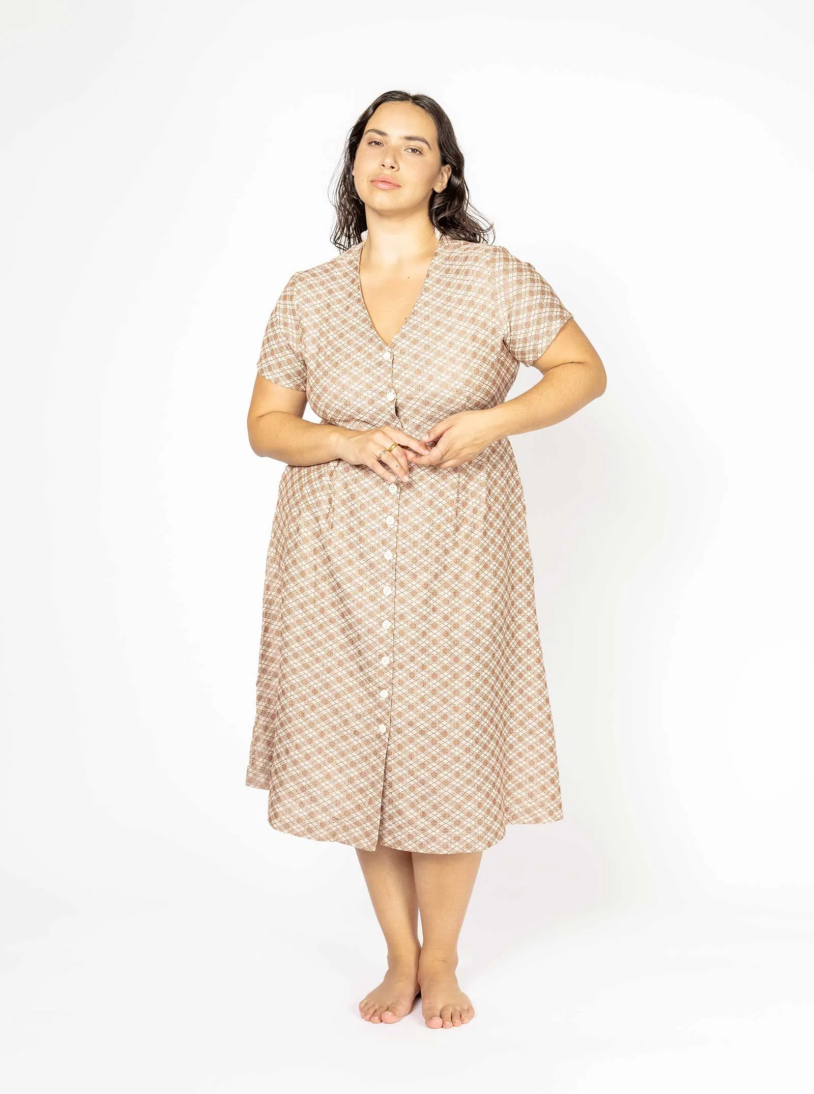 sample sale | greta dress connoisseur | XS & 4X sold by Ace & Jig product image thumbnail 3