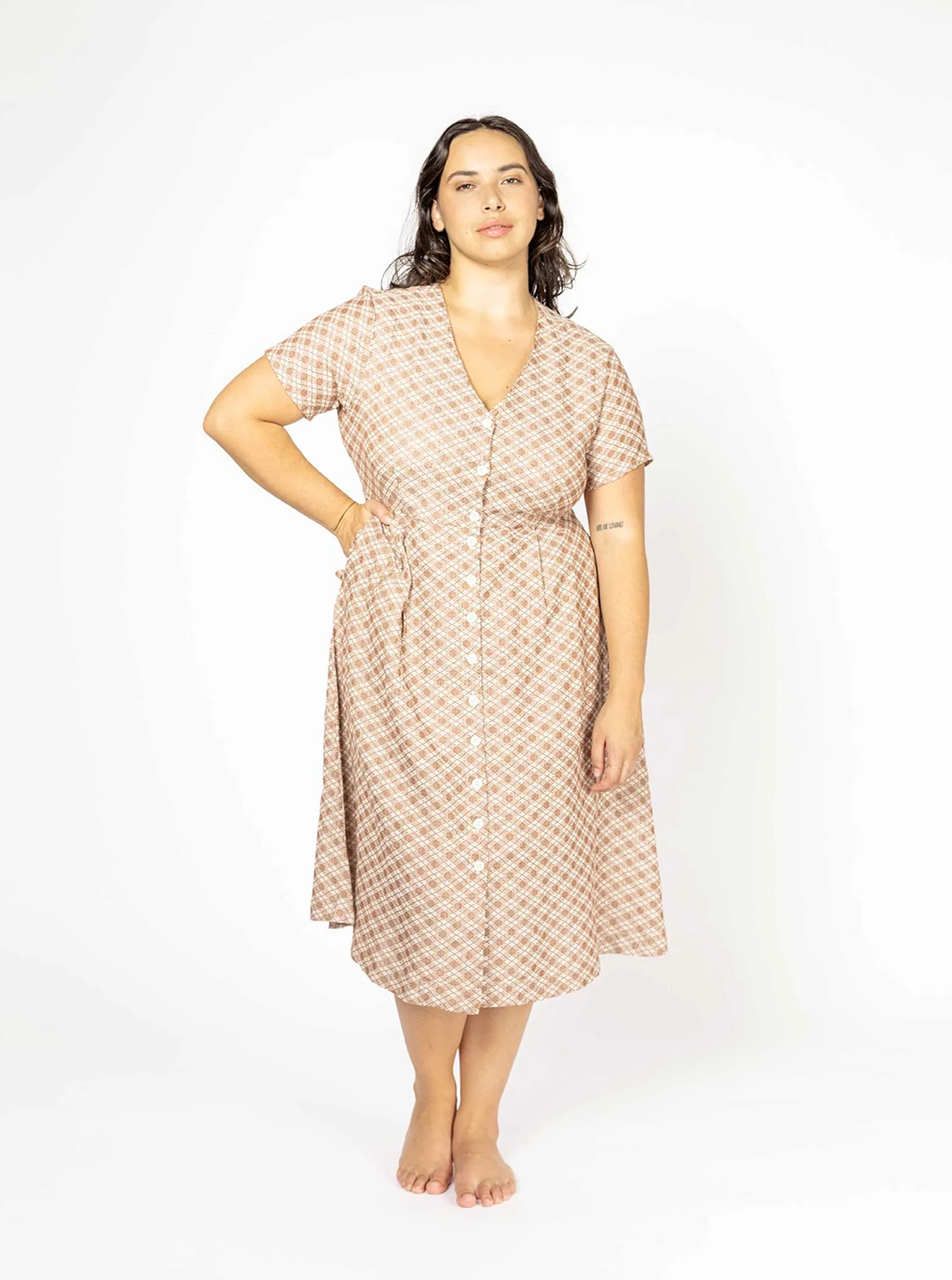 sample sale | greta dress connoisseur | XS & 4X sold by Ace & Jig