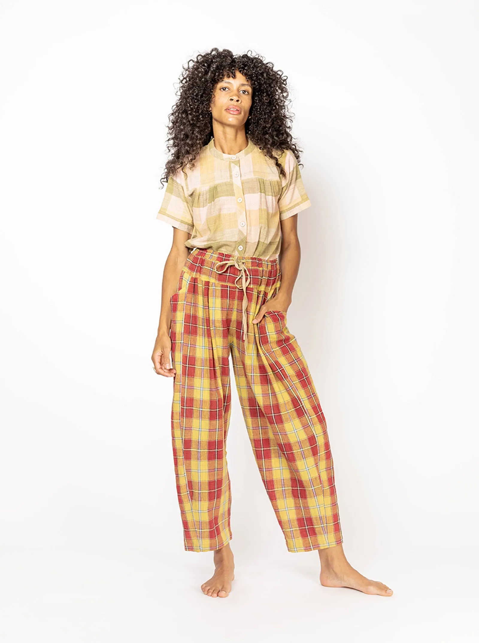 sample sale | cabana pant prep | XXS & S sold by Ace & Jig product image thumbnail 2