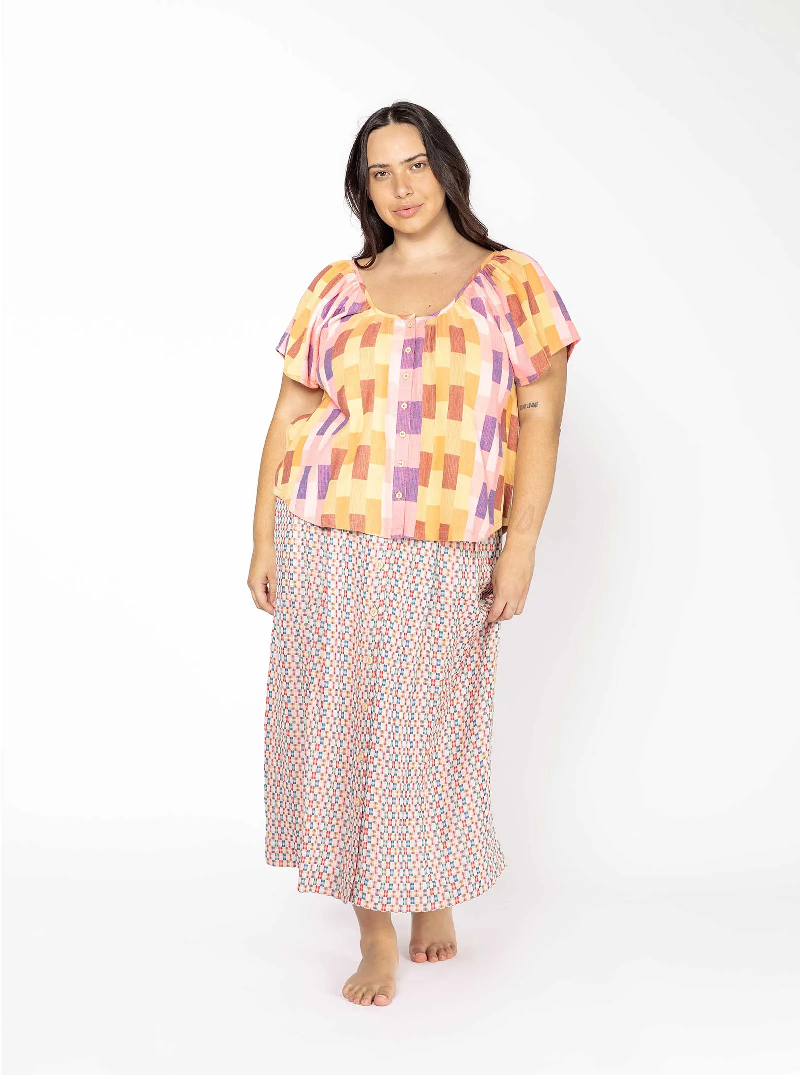 sample sale | florence top maze | XXS & XS sold by Ace & Jig product image thumbnail 2