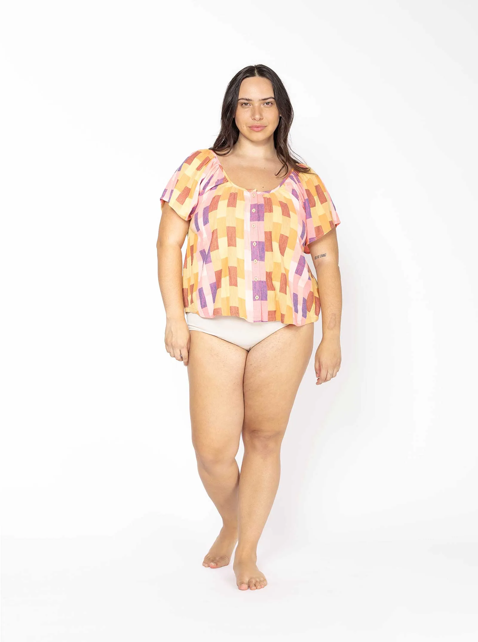 sample sale | florence top maze | XXS & XS sold by Ace & Jig product image thumbnail 4