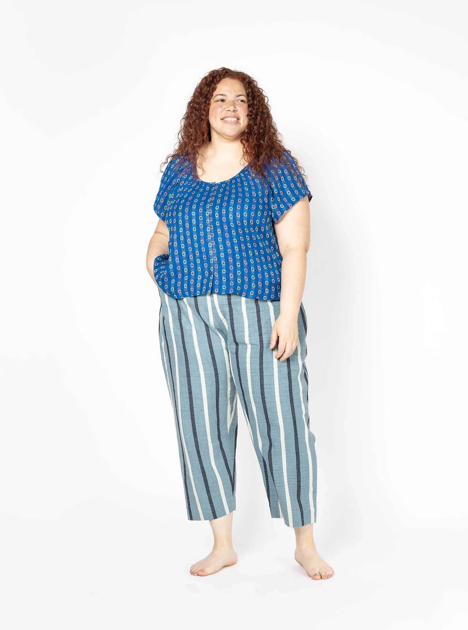 sample sale | florence top brilliant | S sold by Ace & Jig product image thumbnail 5