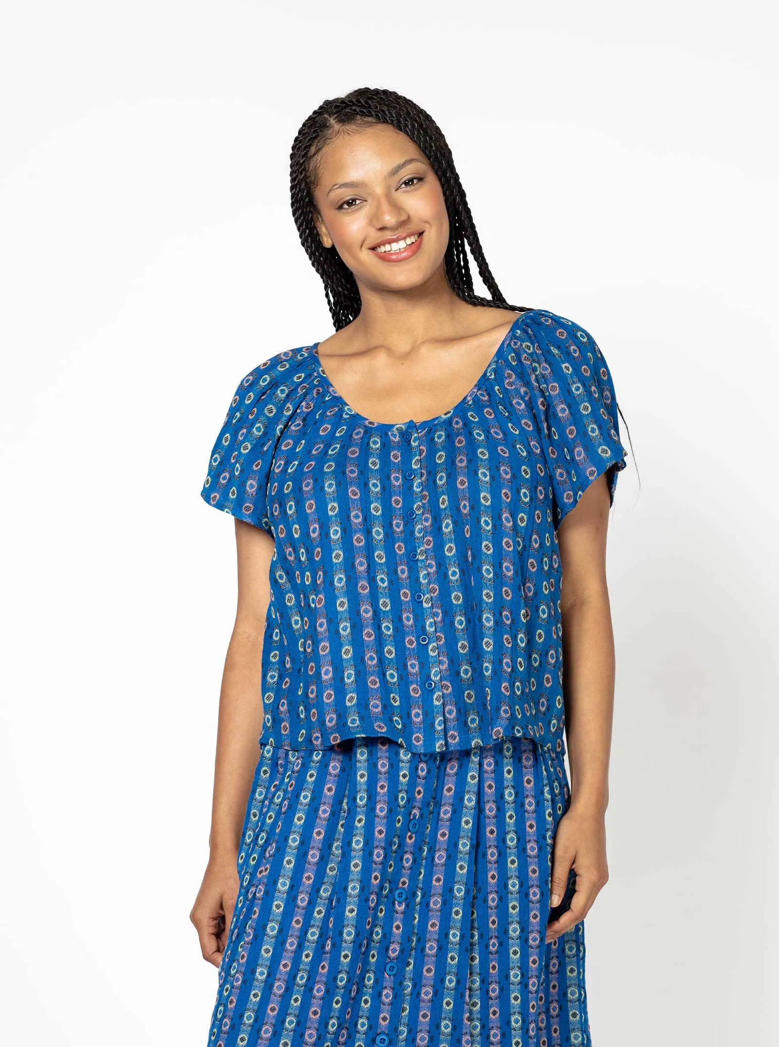 sample sale | florence top brilliant | S sold by Ace & Jig product image thumbnail 4