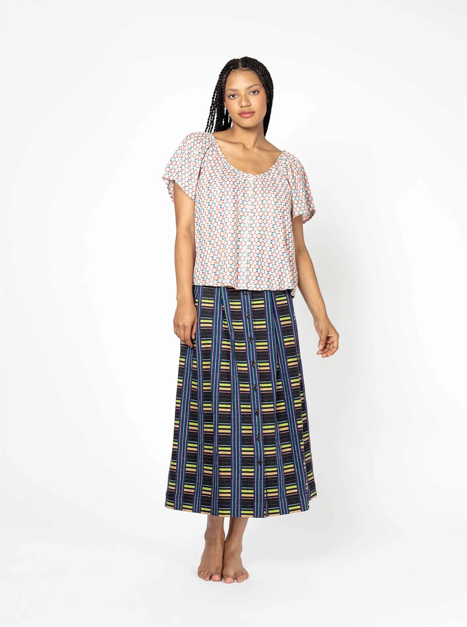 sample sale | florence top song | XXS-3X sold by Ace & Jig product image thumbnail 2