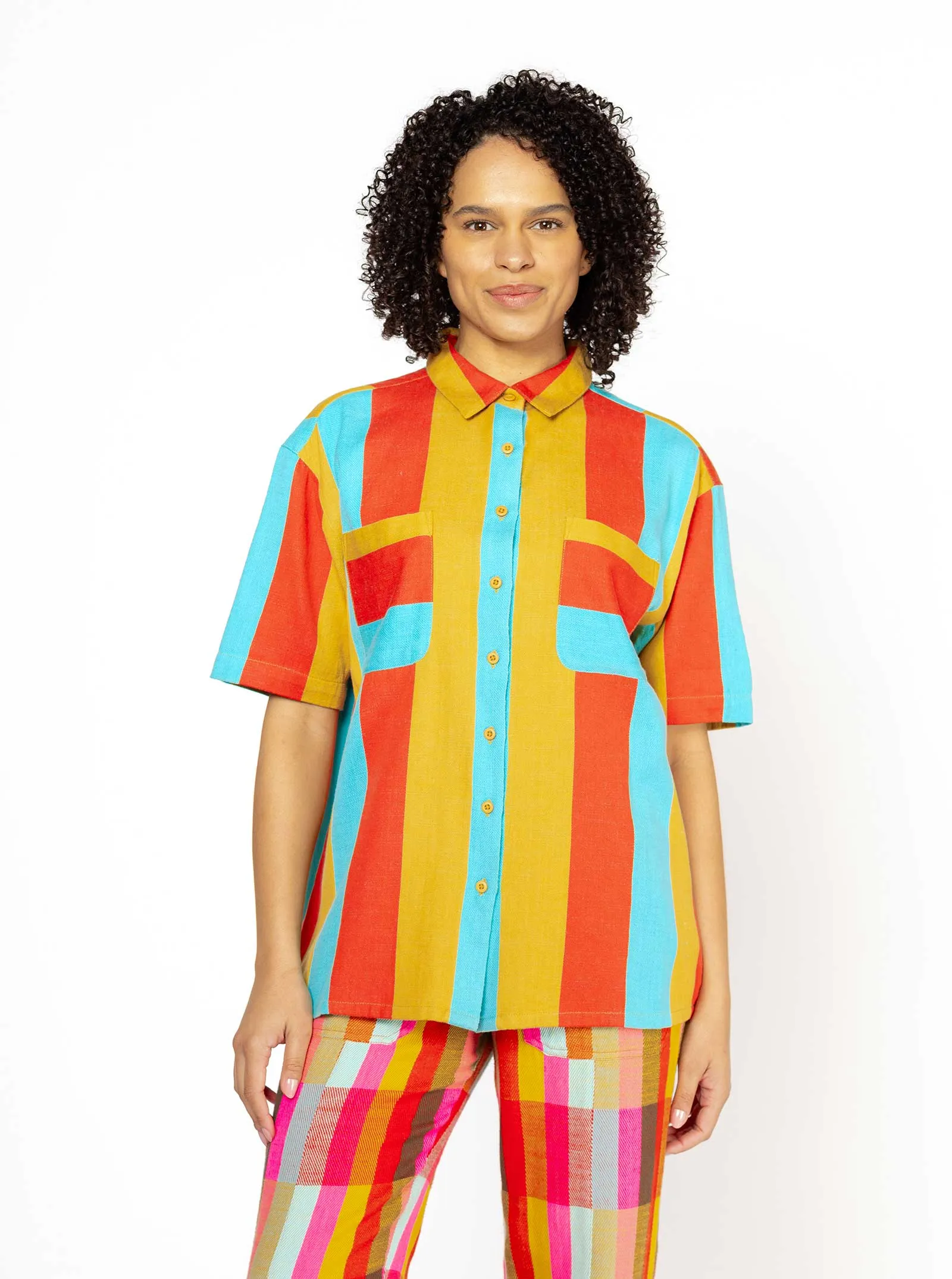 sample sale | rory shirt canopy | XXS-M sold by Ace & Jig product image thumbnail 4