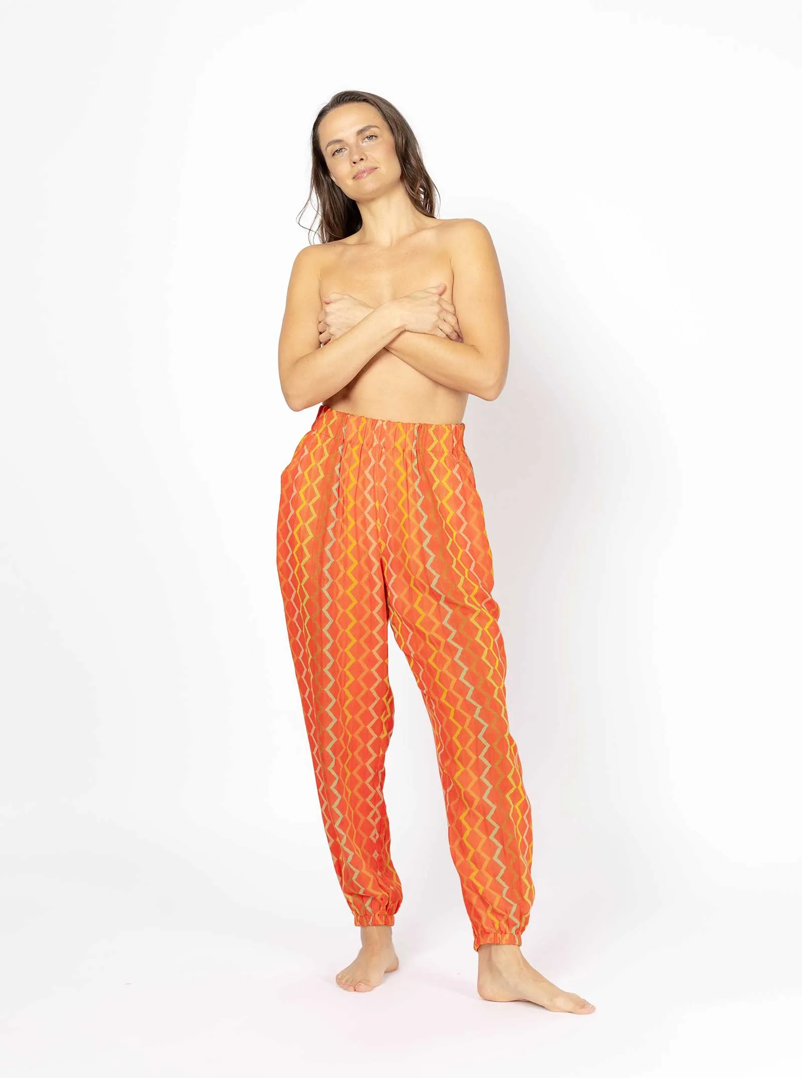 sample sale | balloon pant prom | XXS-1X sold by Ace & Jig product image thumbnail 3