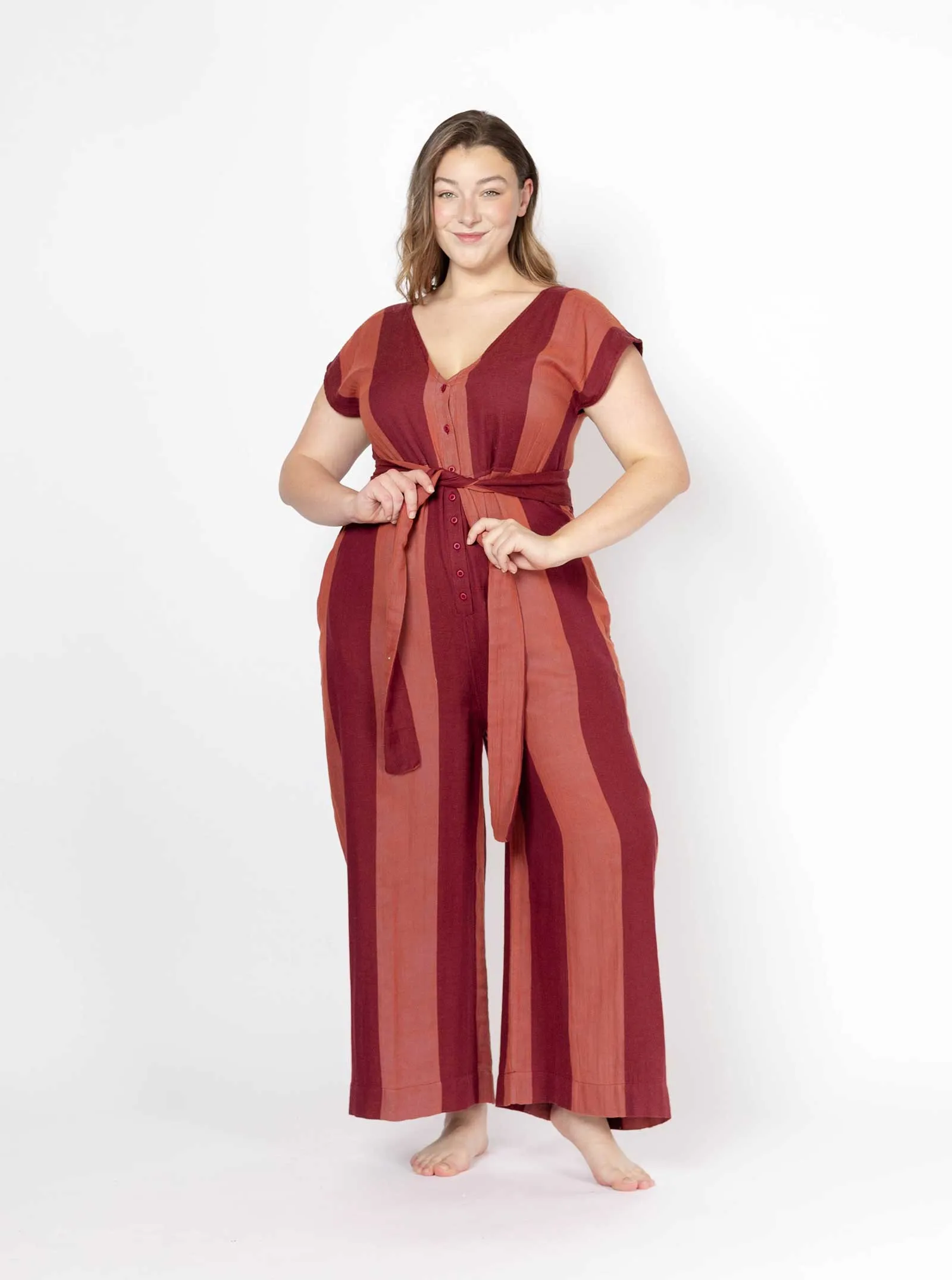 sample sale | curran jumpsuit acrobat | XXS-4X sold by Ace & Jig product image thumbnail 3