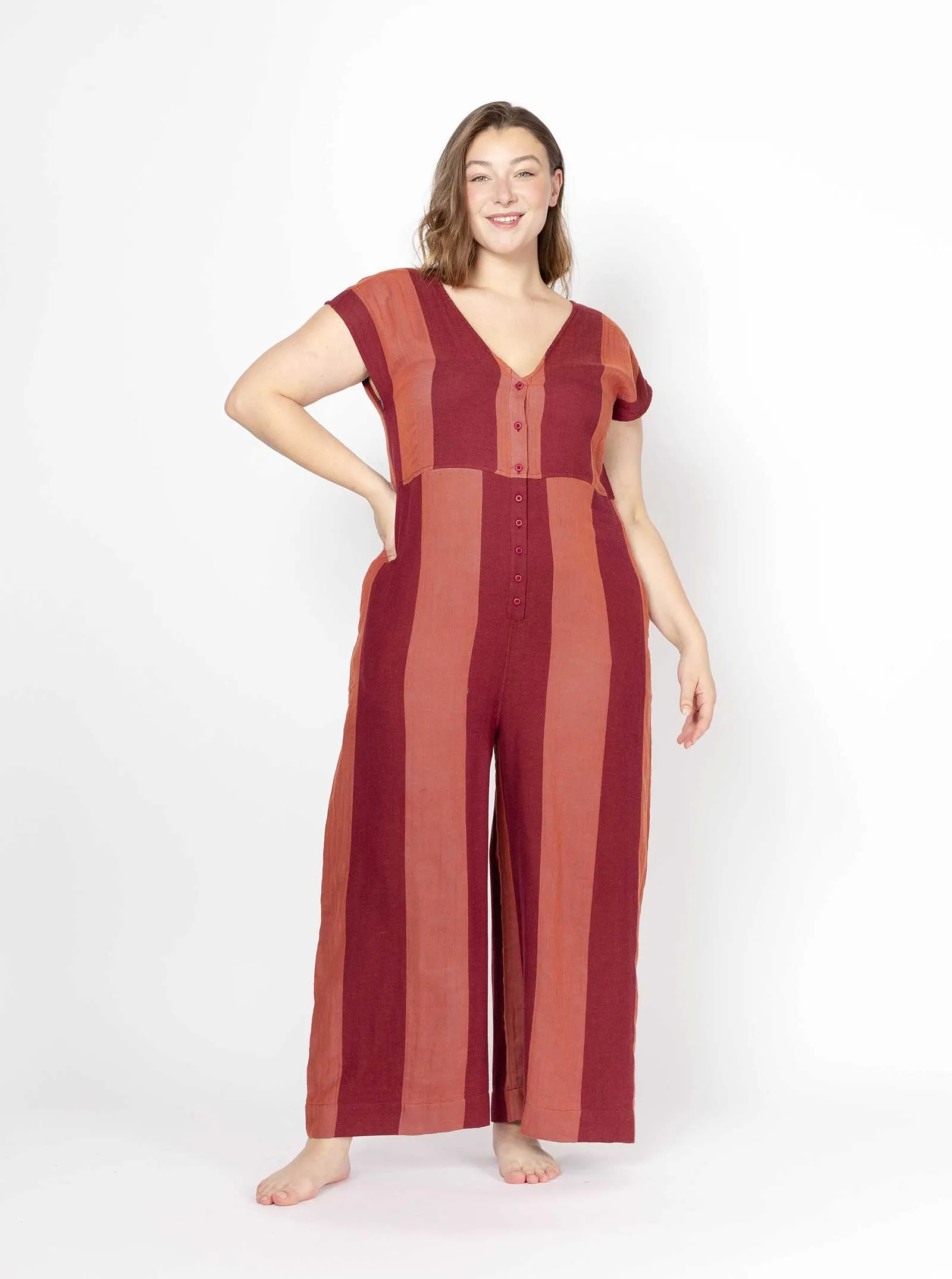 sample sale | curran jumpsuit acrobat | XXS-4X sold by Ace & Jig product image thumbnail 2