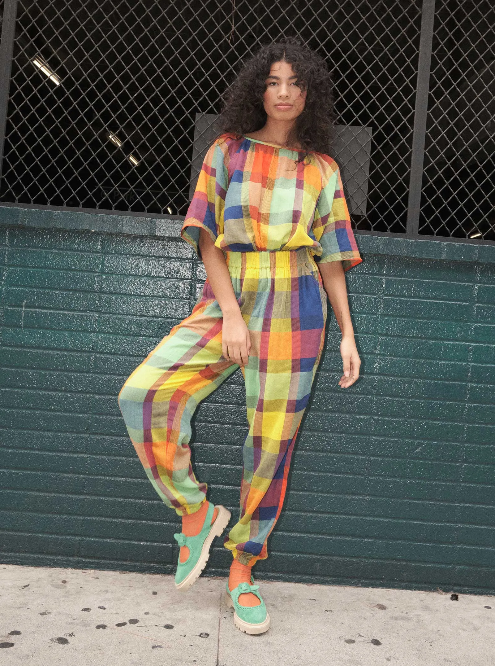 sample sale | balloon pant whirlwind | S & 2X sold by Ace & Jig