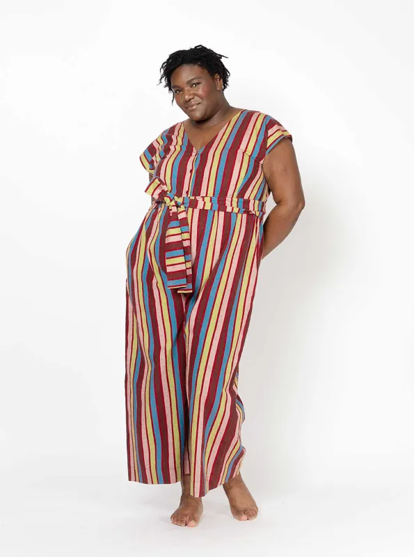 sample sale | curran jumpsuit riddle | XS-3X sold by Ace & Jig