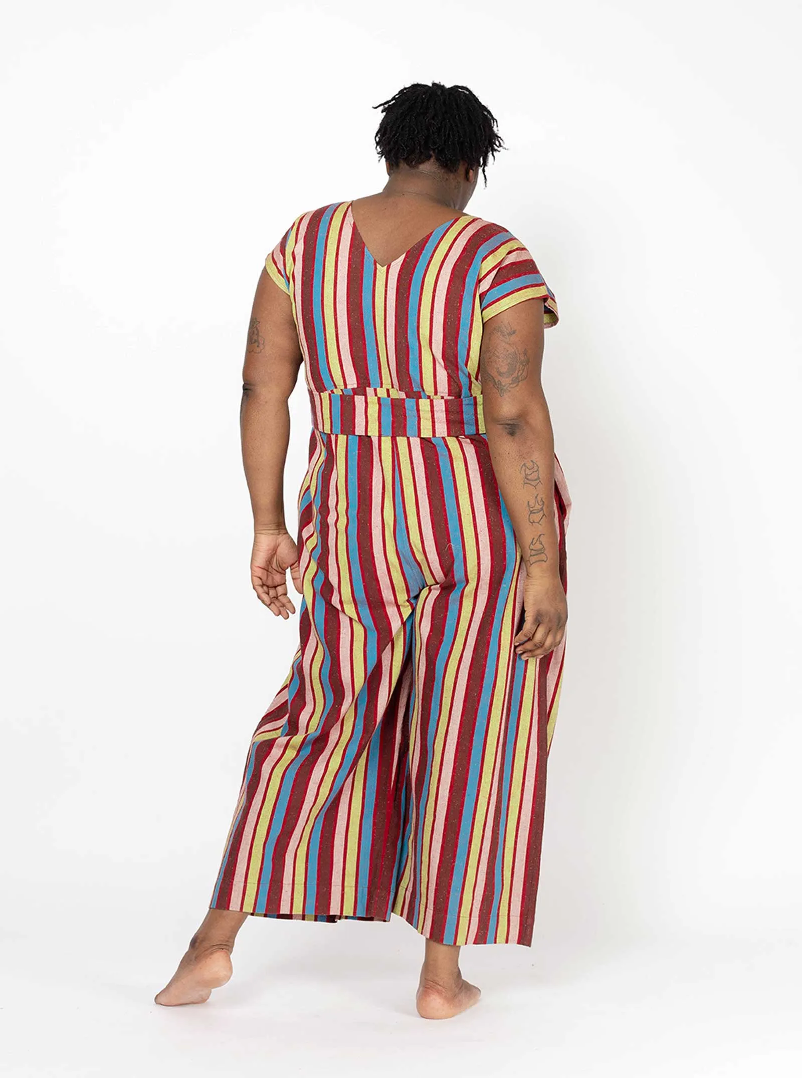 sample sale | curran jumpsuit riddle | XS-3X sold by Ace & Jig product image thumbnail 4