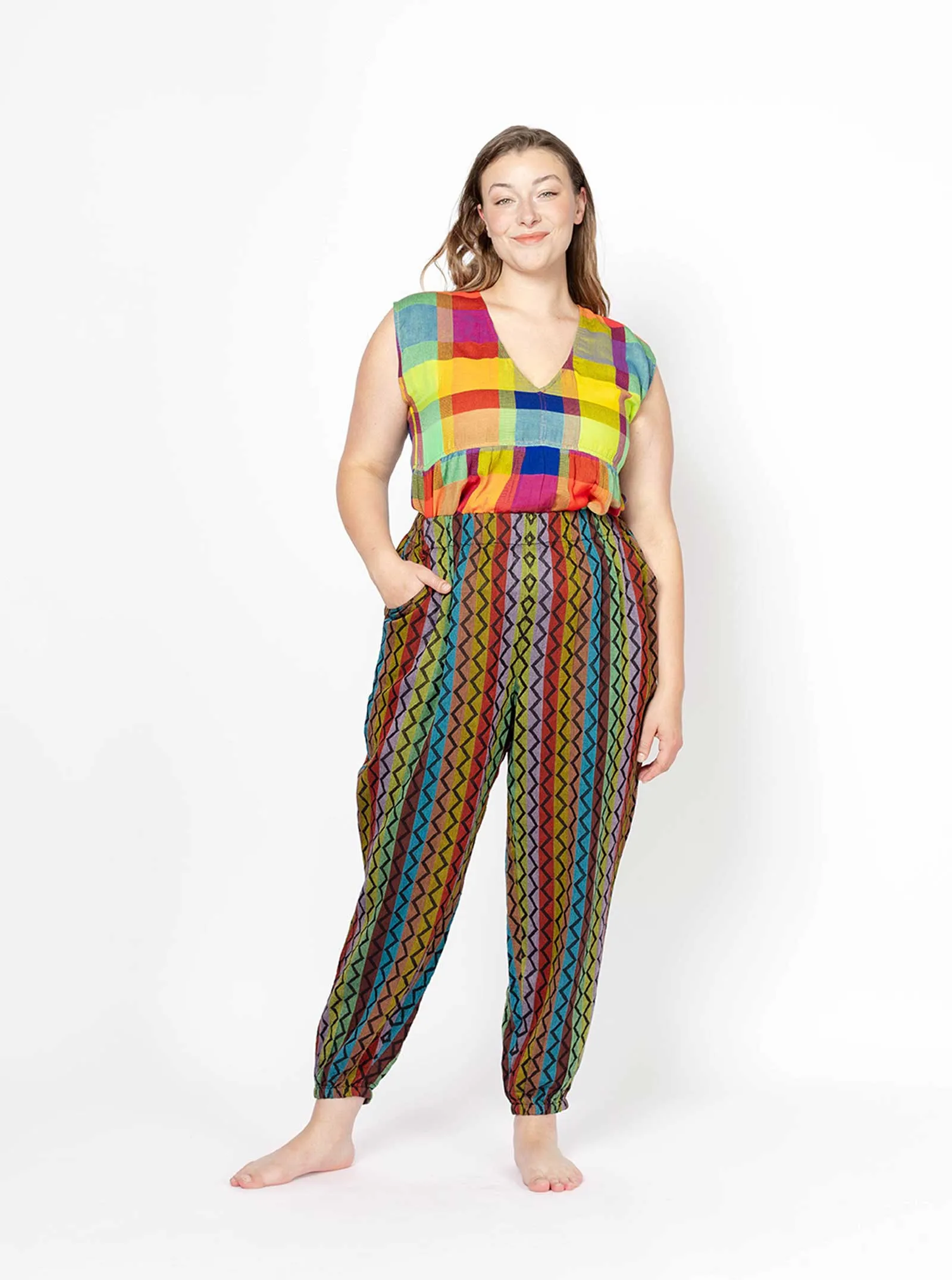sample sale | balloon pant ziggy | XXS sold by Ace & Jig product image thumbnail 2