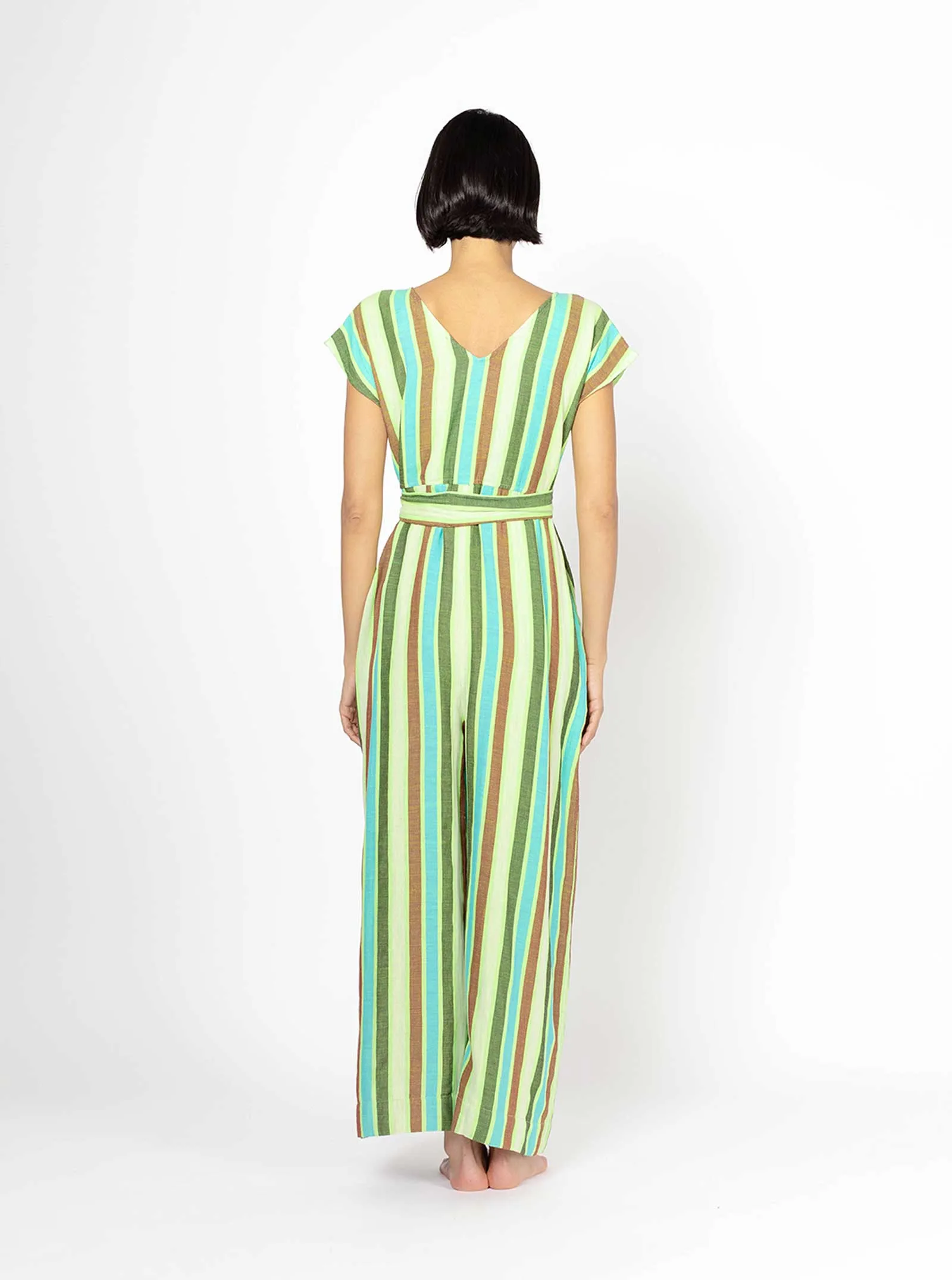 sample sale | curran jumpsuit walk | XXS sold by Ace & Jig product image thumbnail 4