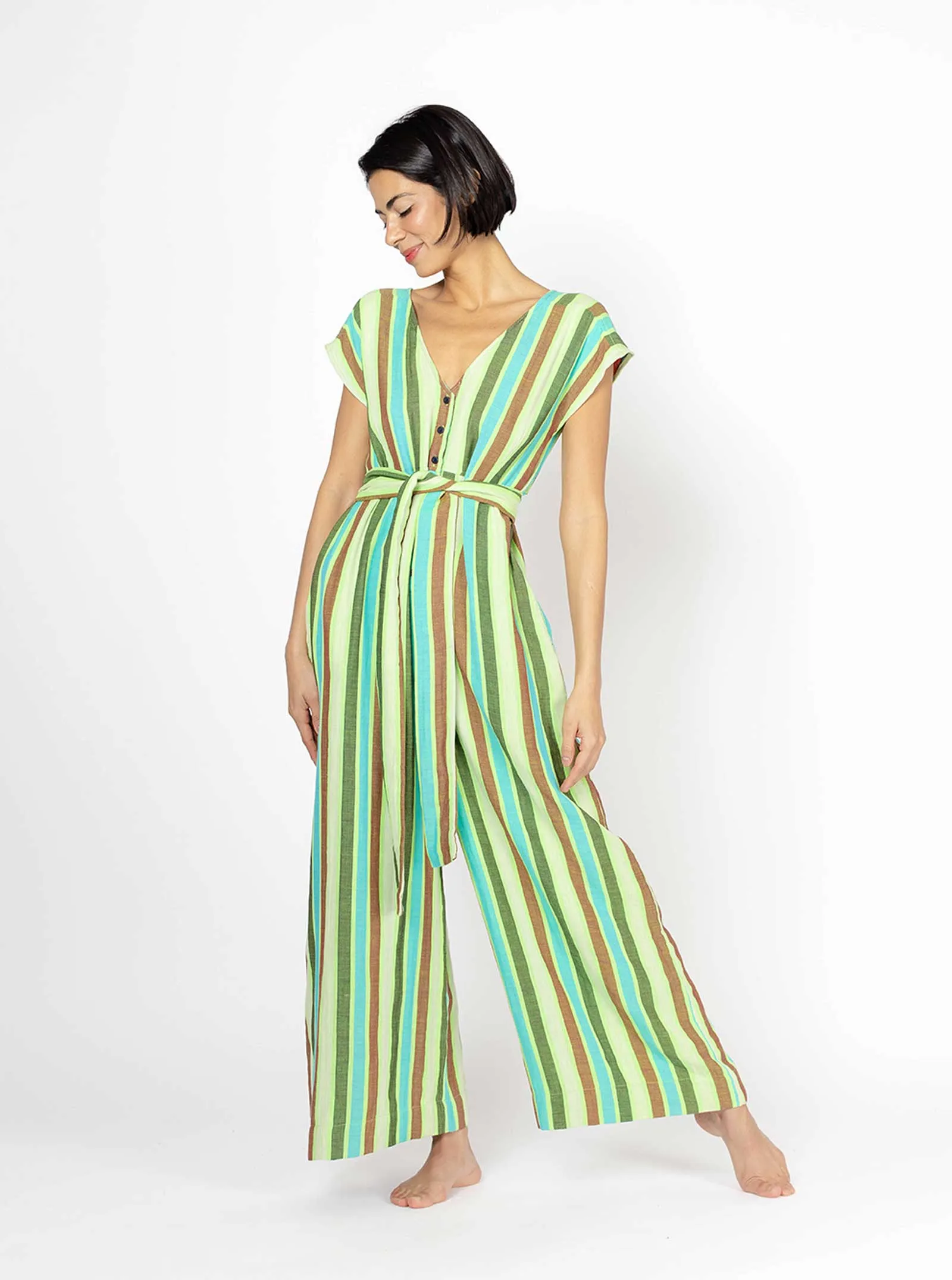 sample sale | curran jumpsuit walk | XXS sold by Ace & Jig