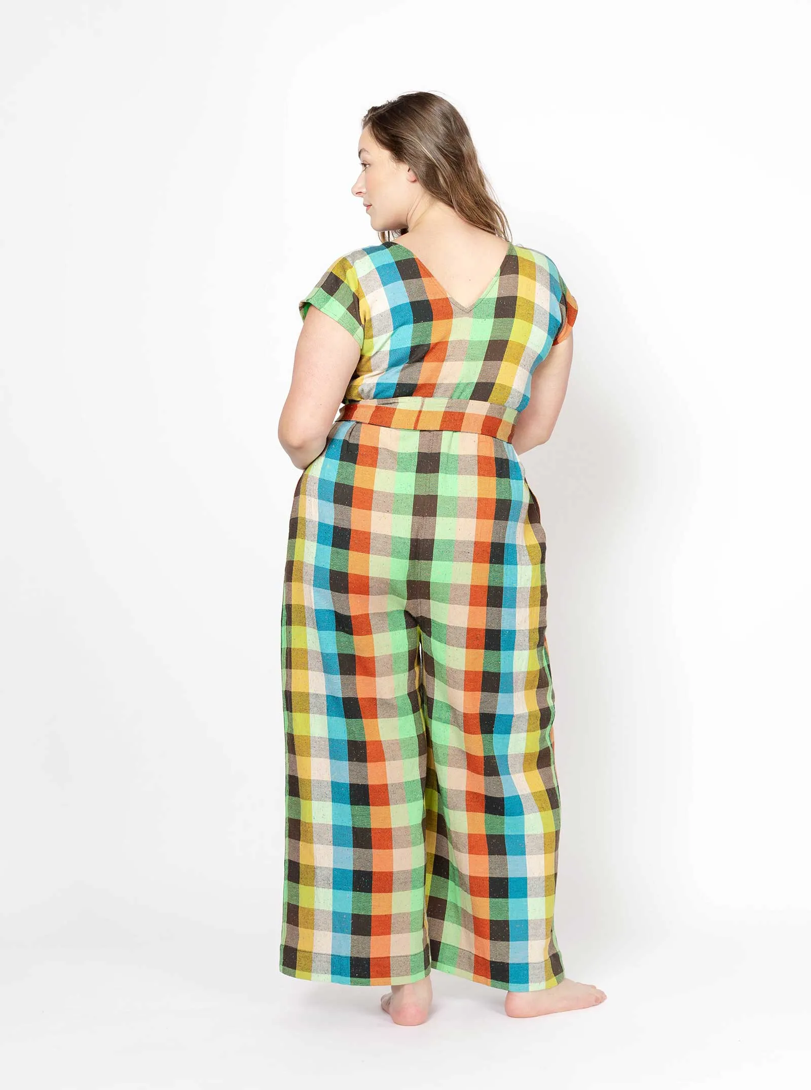 sample sale | curran jumpsuit campfire | S sold by Ace & Jig product image thumbnail 4