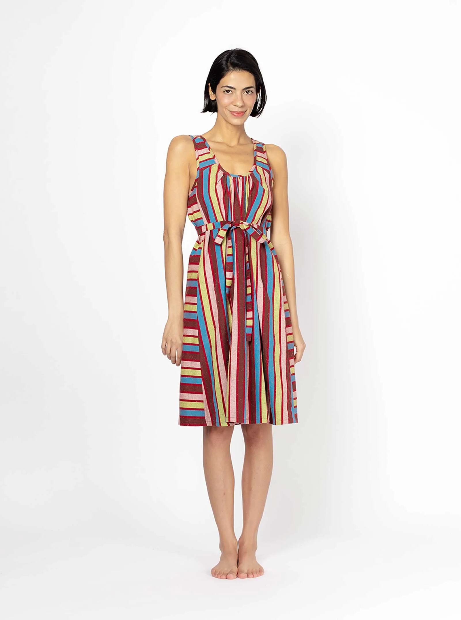 sample sale | reversible spin dress riddle | XS-M sold by Ace & Jig product image thumbnail 5