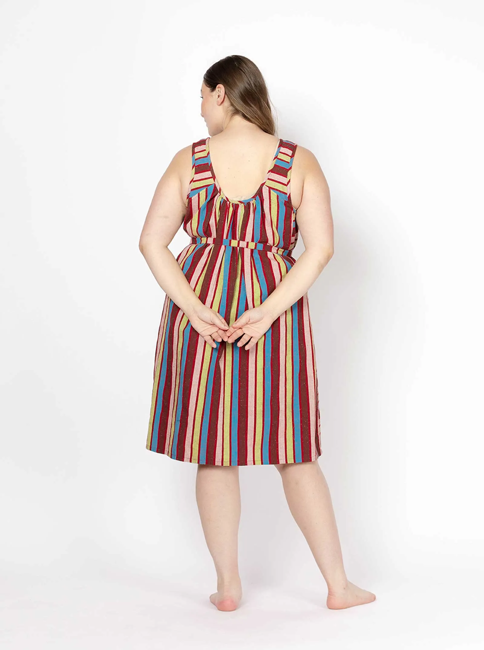 sample sale | reversible spin dress riddle | XS-M sold by Ace & Jig product image thumbnail 3