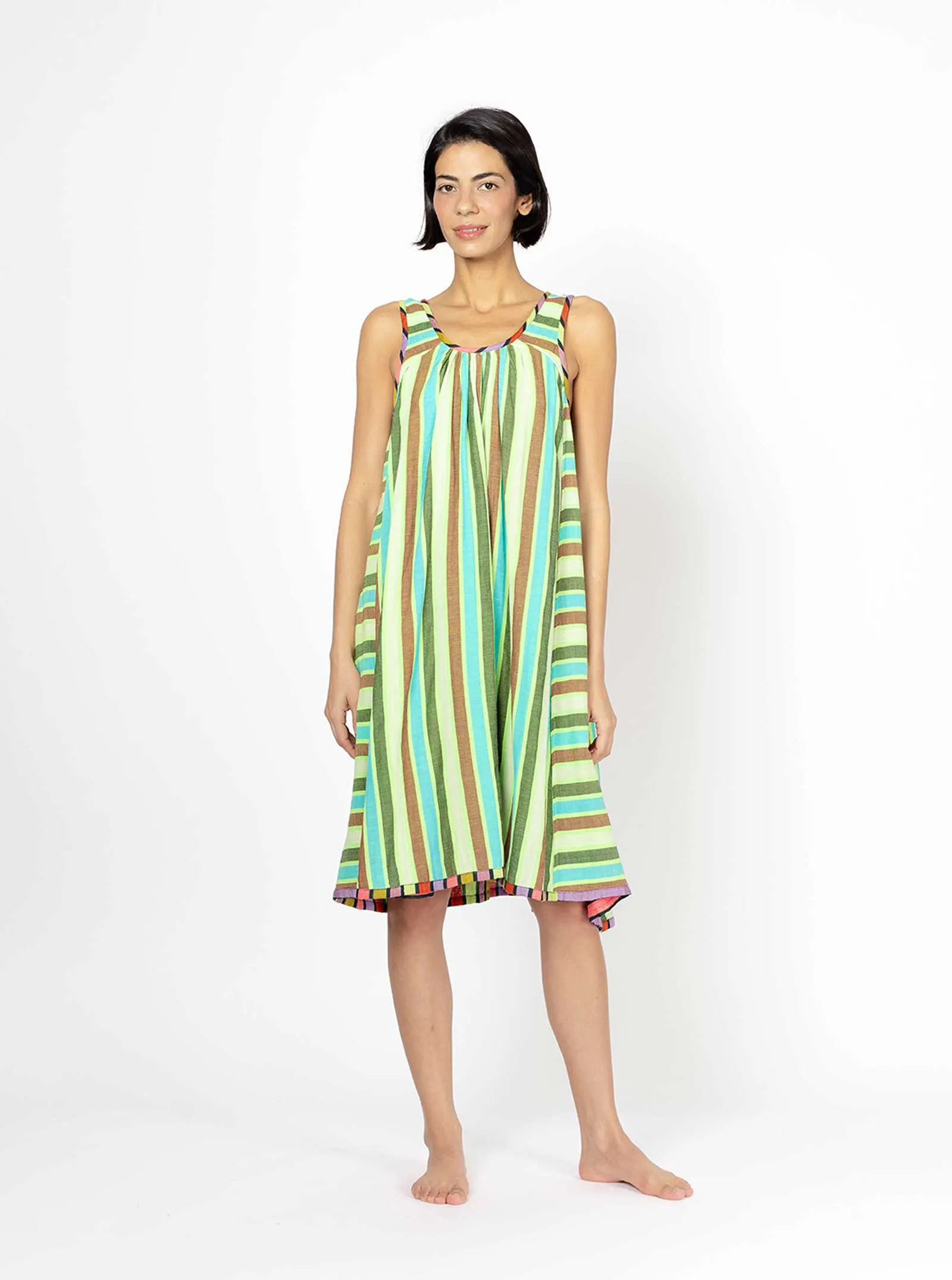 sample sale | reversible spin dress talk | XS sold by Ace & Jig product image thumbnail 5