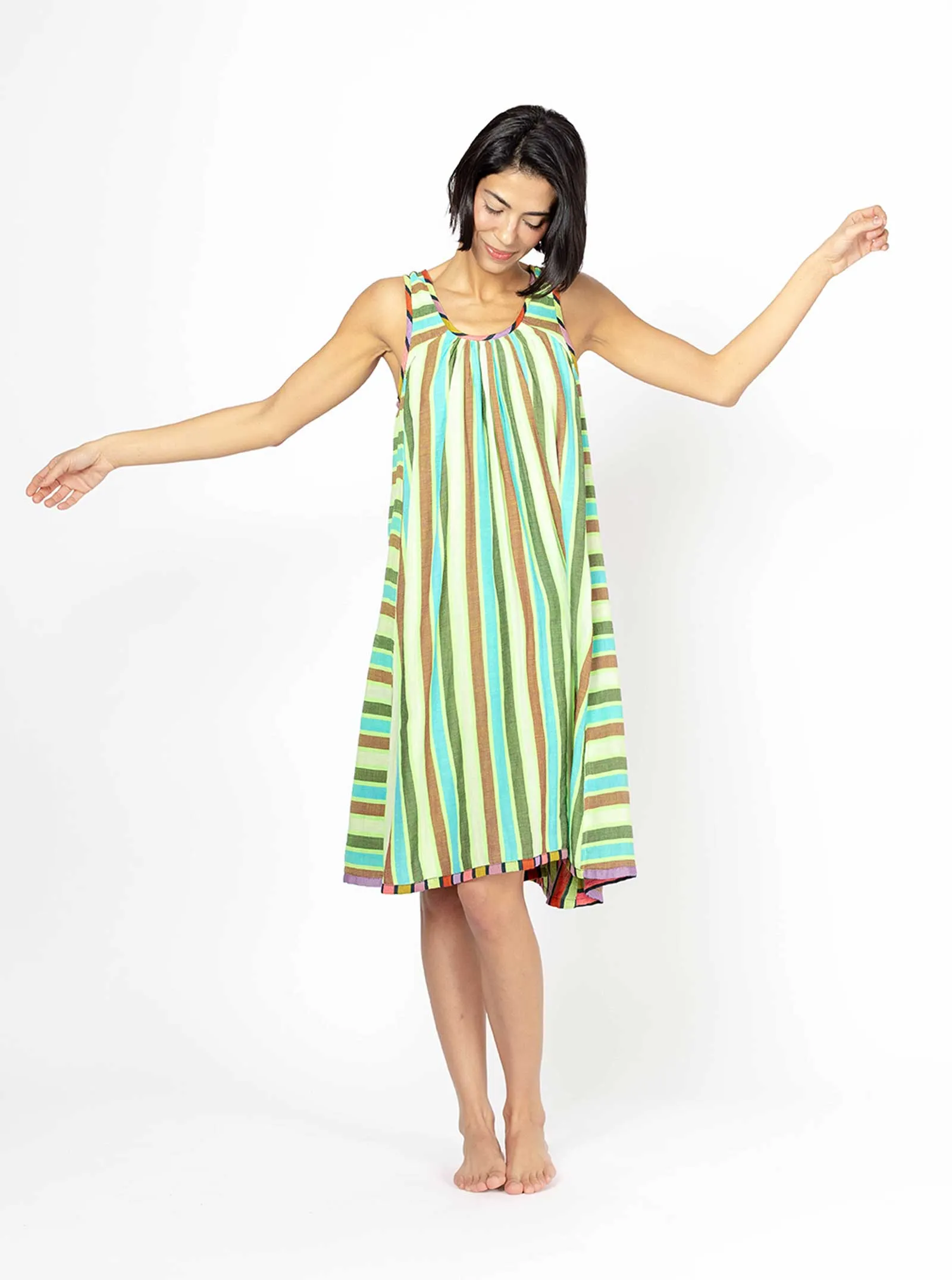 sample sale | reversible spin dress talk | XS sold by Ace & Jig product image thumbnail 2