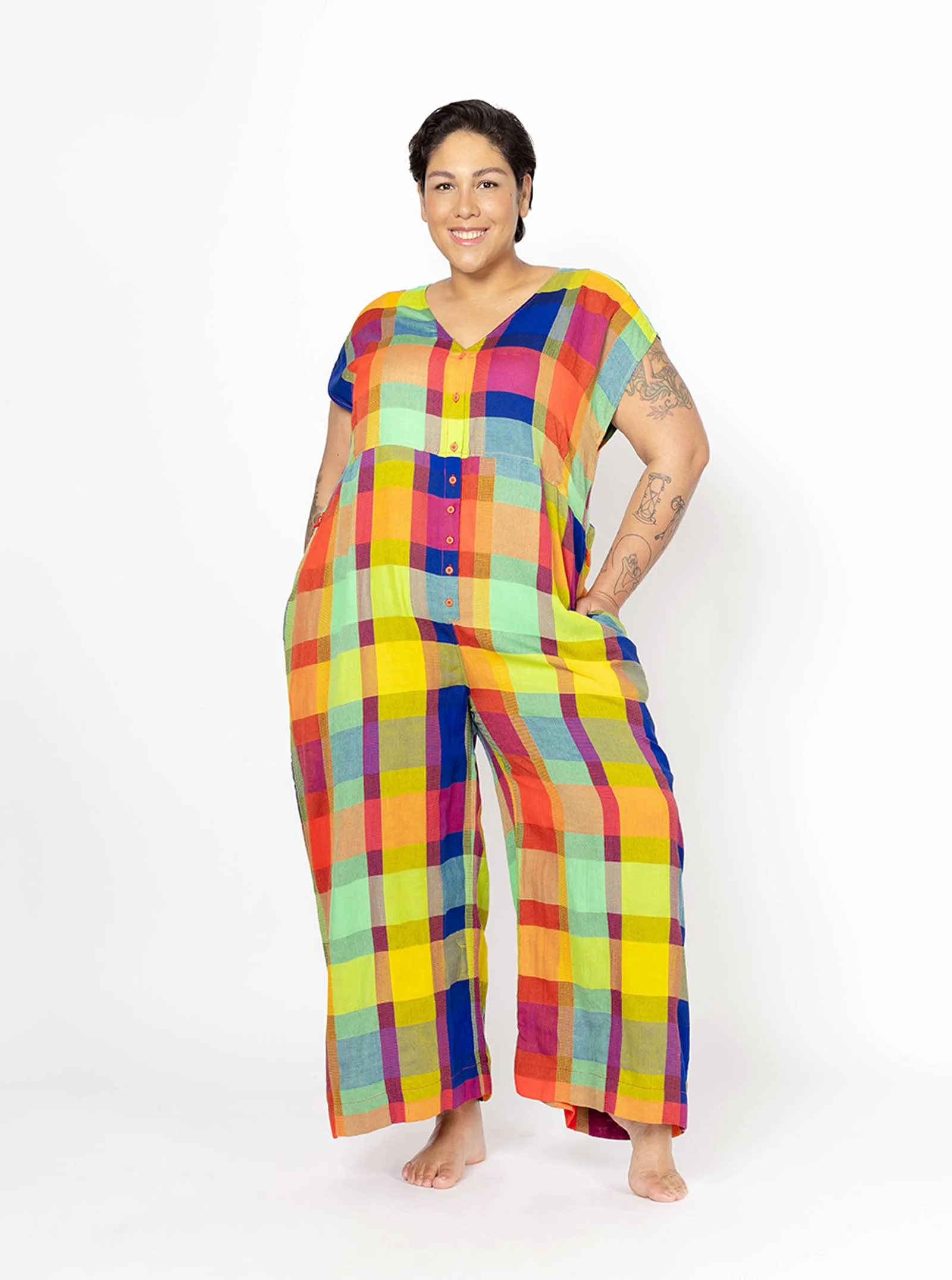 sample sale | curran jumpsuit whirlwind | XXS-1X sold by Ace & Jig product image thumbnail 2