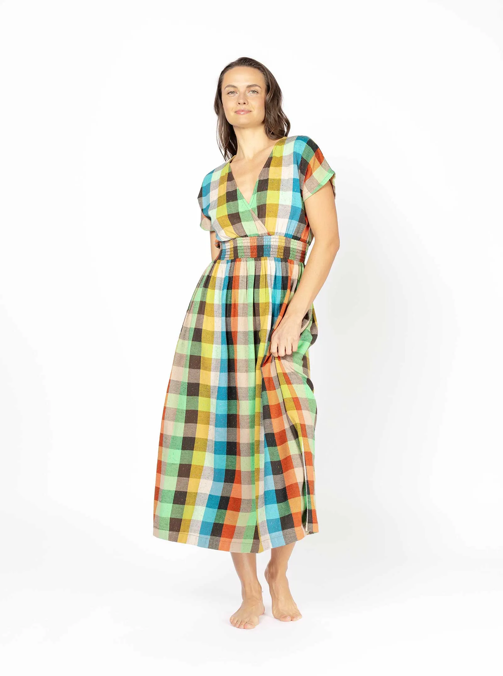 sample sale | faye dress campfire | XXS sold by Ace & Jig product image thumbnail 3