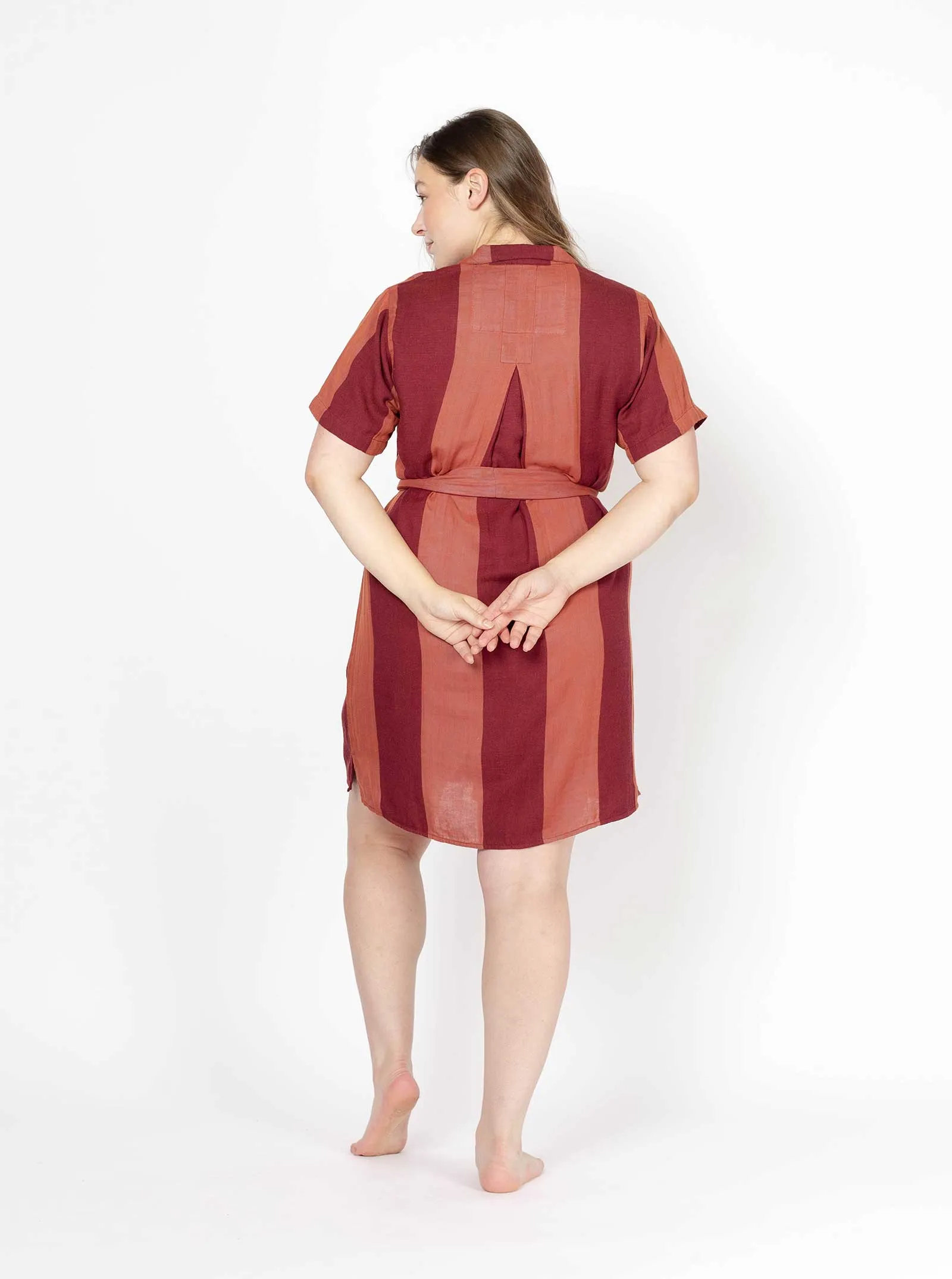 sample sale | gia shirtdress acrobat | XS & S sold by Ace & Jig product image thumbnail 3