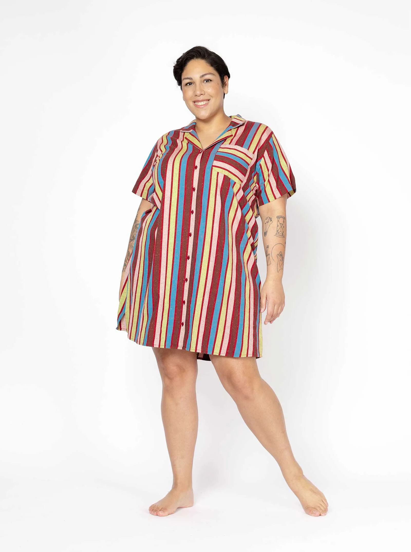 sample sale | gia shirtdress riddle | L-3X sold by Ace & Jig product image thumbnail 2