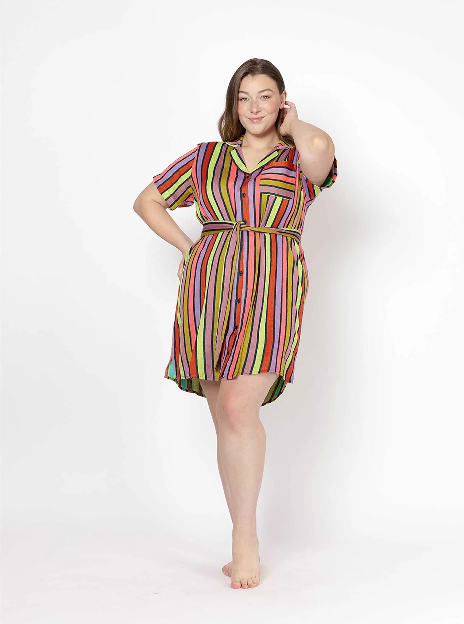 sample sale | gia shirtdress talk | XS & S sold by Ace & Jig