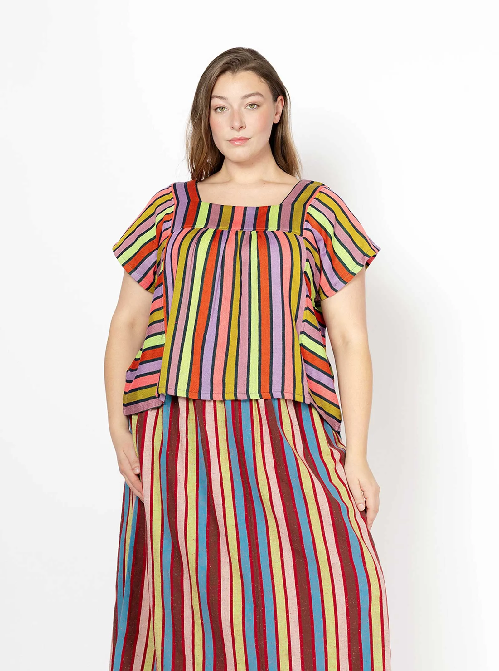 sample sale | lynne top talk | S-3X sold by Ace & Jig