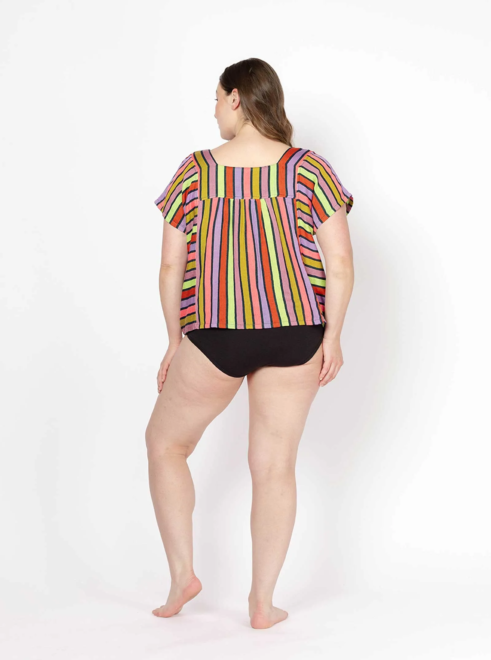 sample sale | lynne top talk | S-3X sold by Ace & Jig product image thumbnail 5
