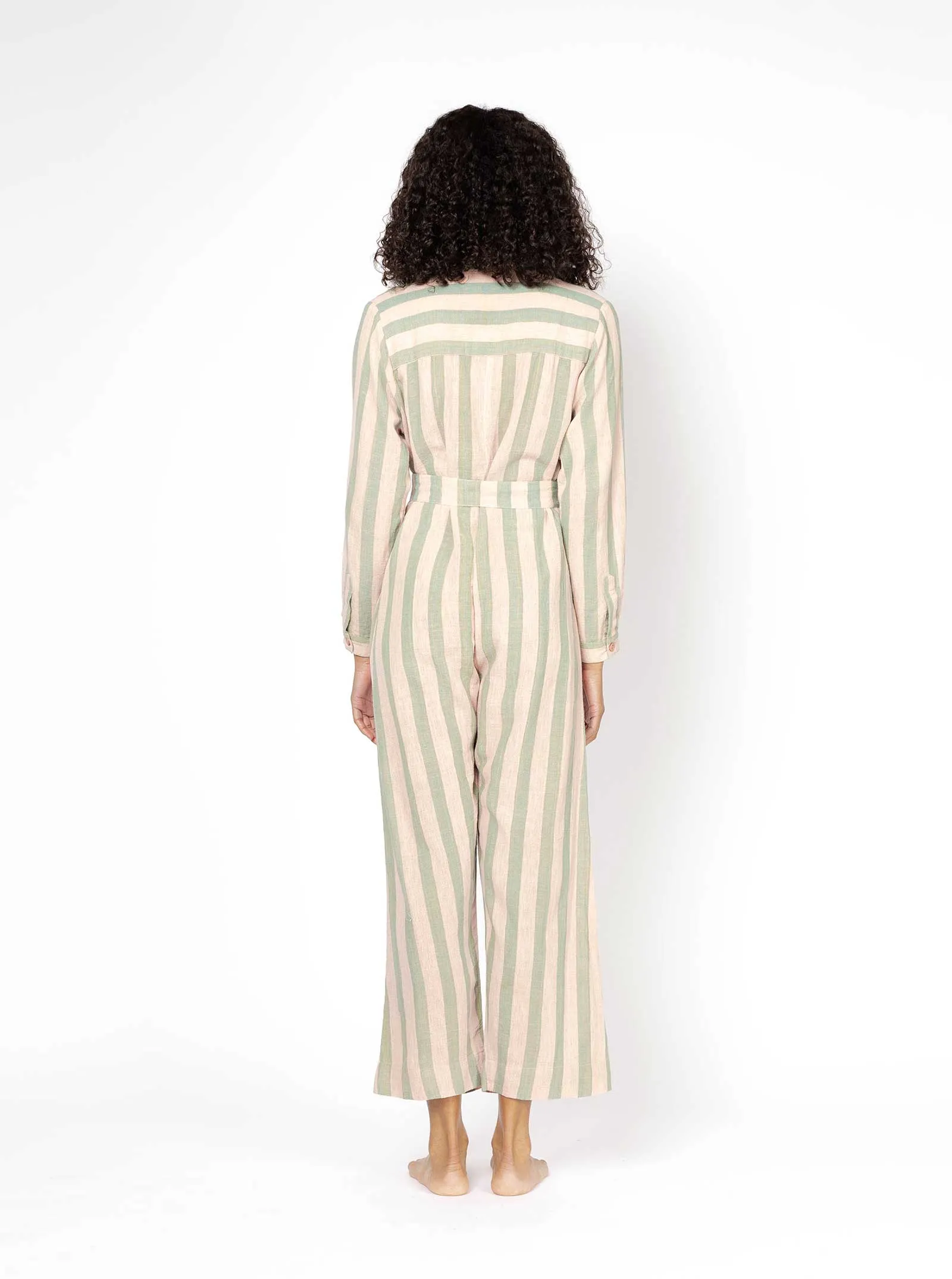 sample sale | lennon jumpsuit rosemary | XXS-4X sold by Ace & Jig product image thumbnail 3