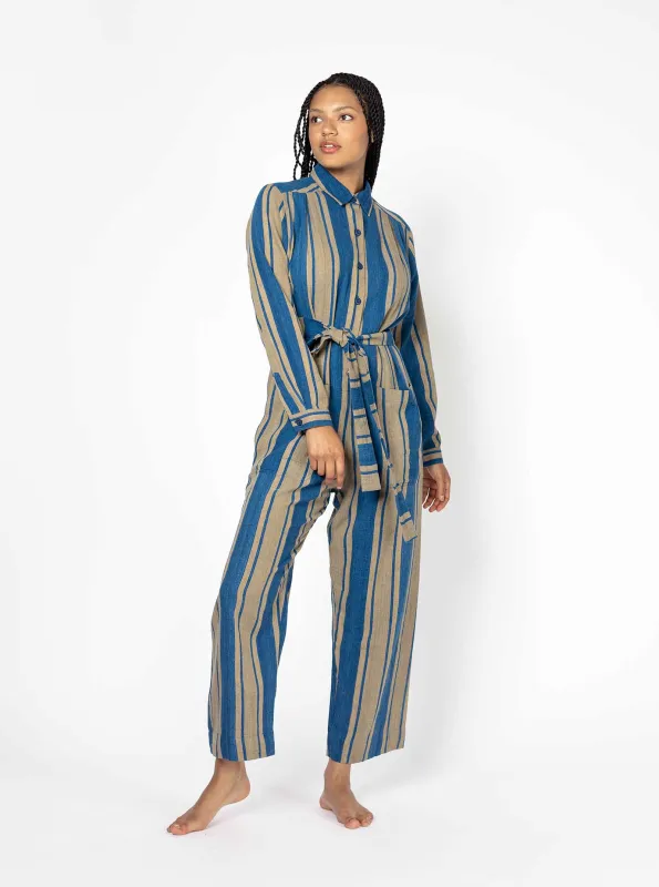 sample sale | lennon jumpsuit elderberry | XXS-L sold by Ace & Jig
